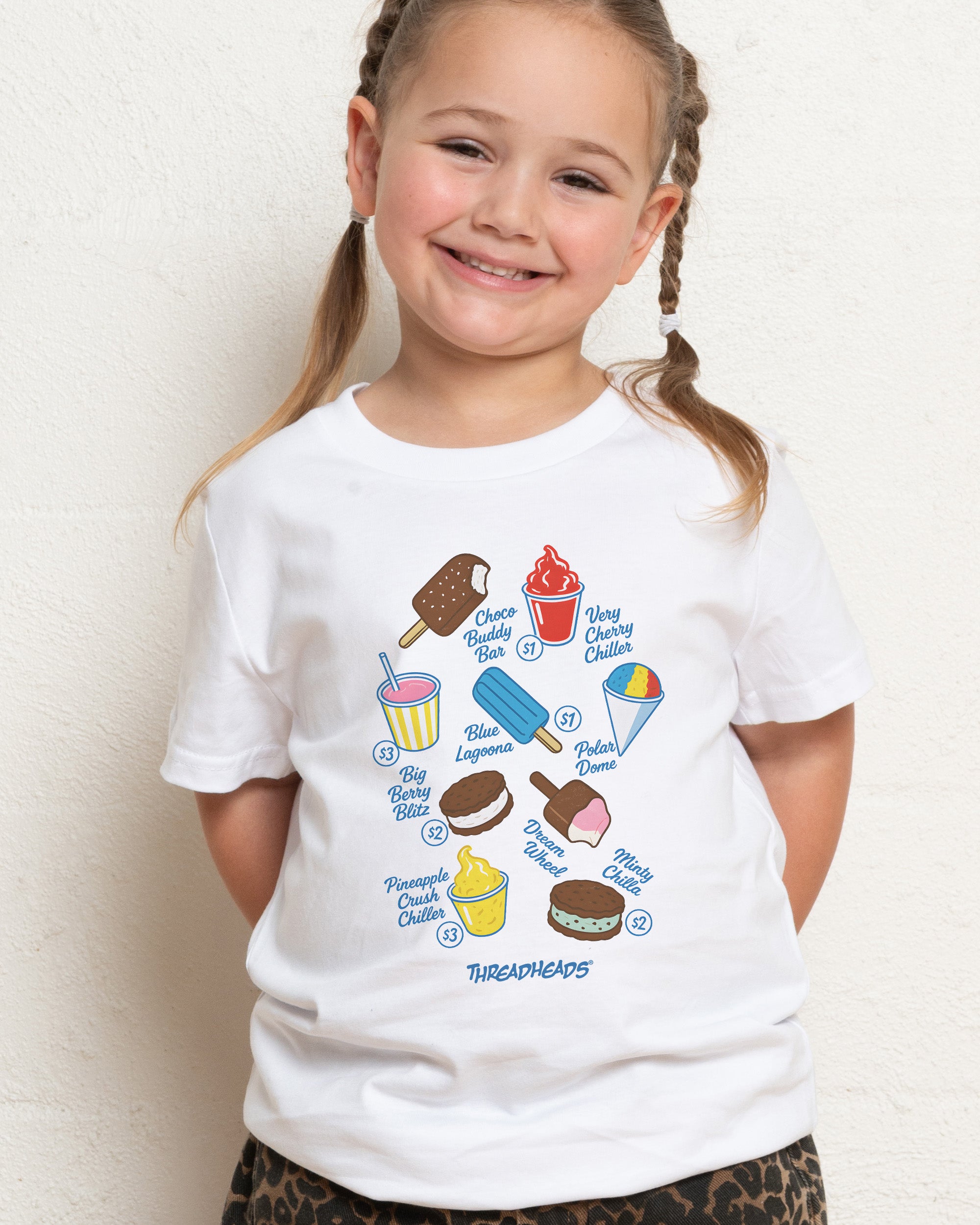 Ice Creams & Popsicles Kids T-Shirt Online Australia
