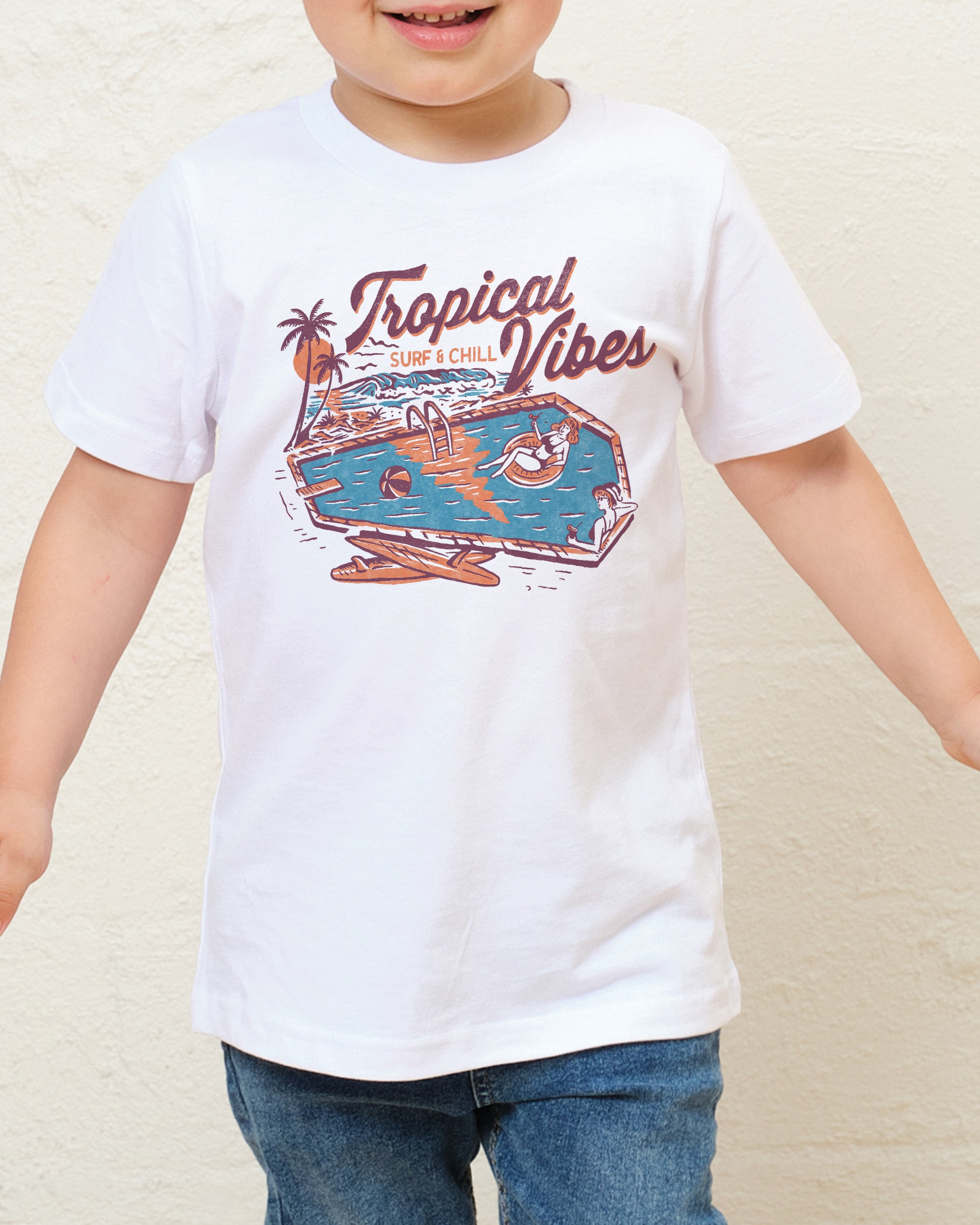 Tropical Vibes Kids T-Shirt