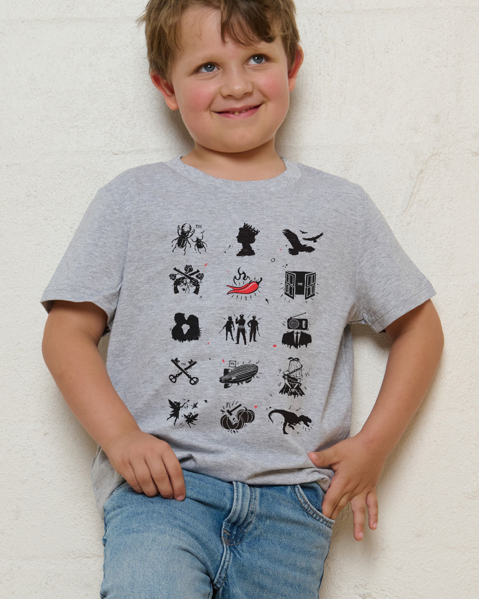 Bands Grey Kids T-Shirt