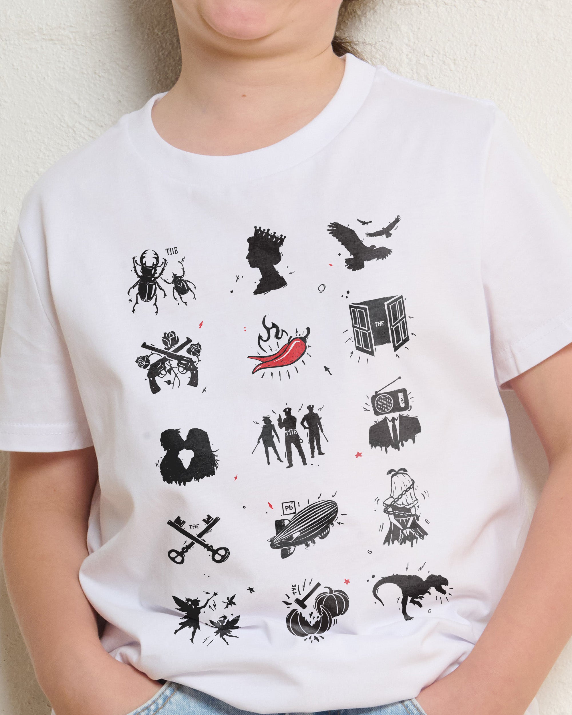 Bands White Kids T-Shirt