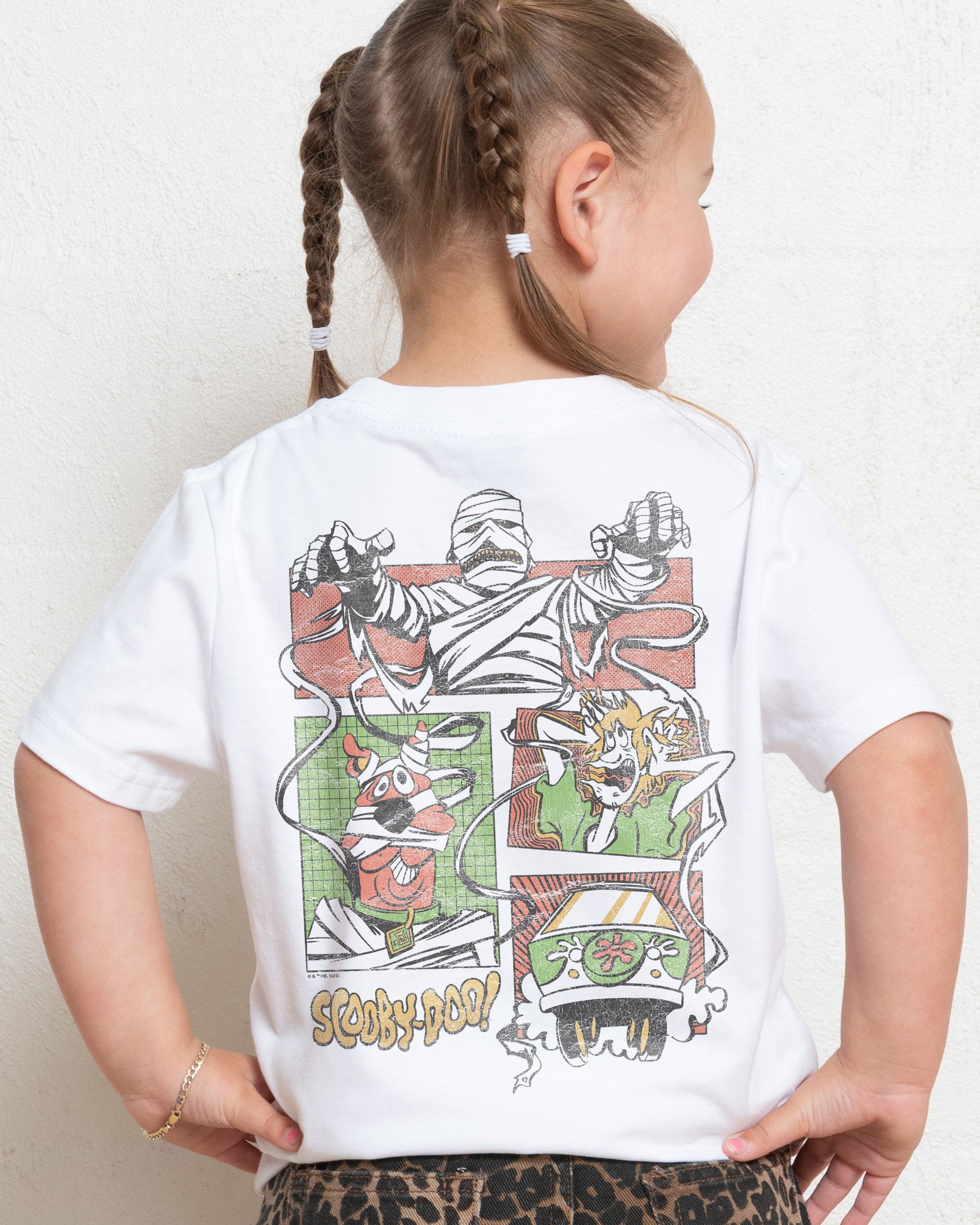 Ruh-Roh White Kids T-Shirt
