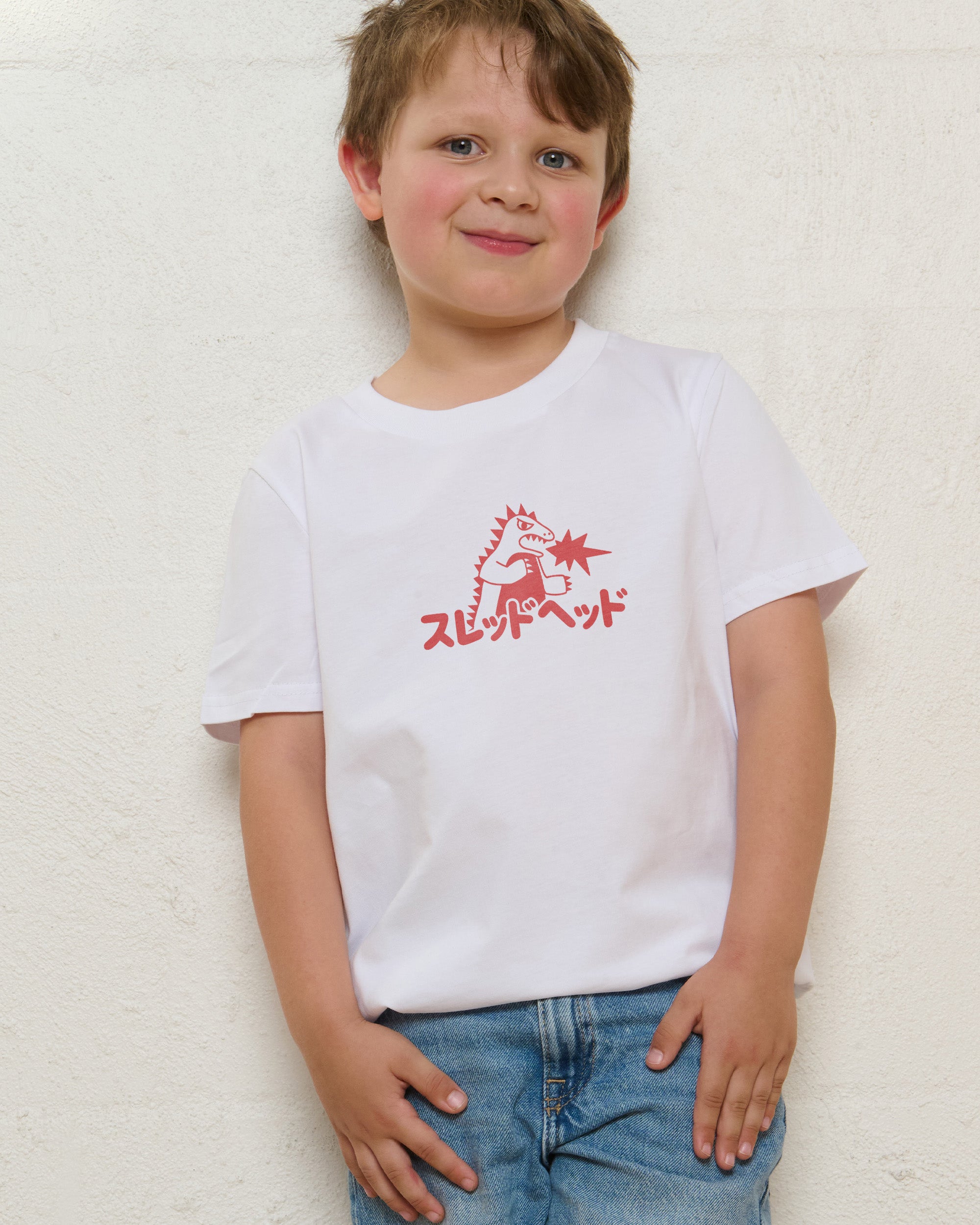 Kaiju White Kids T-Shirt
