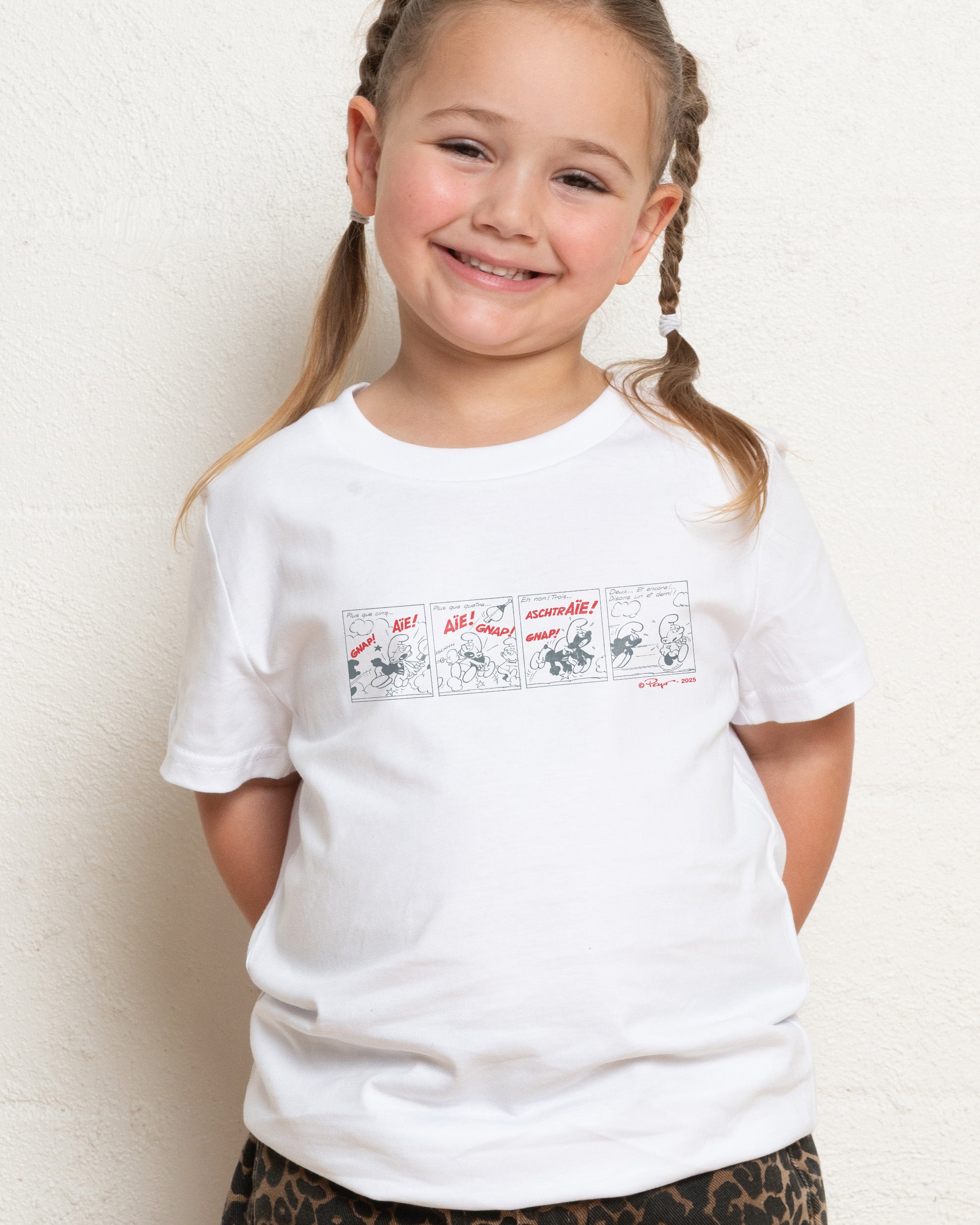 Infectious Smurf #2 White Kids T-Shirt