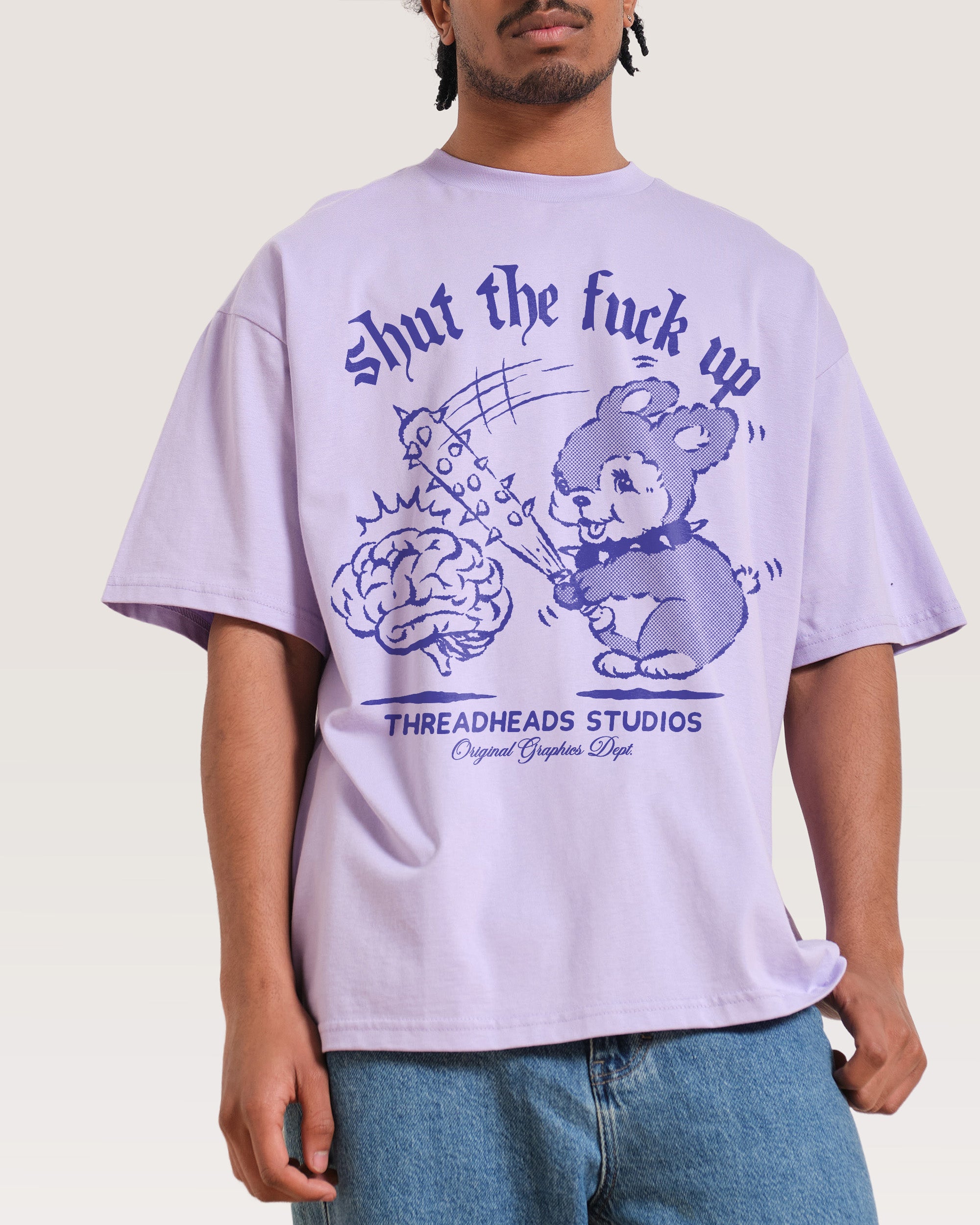Shut the F Up Oversized Tee Australia Threadheads Online