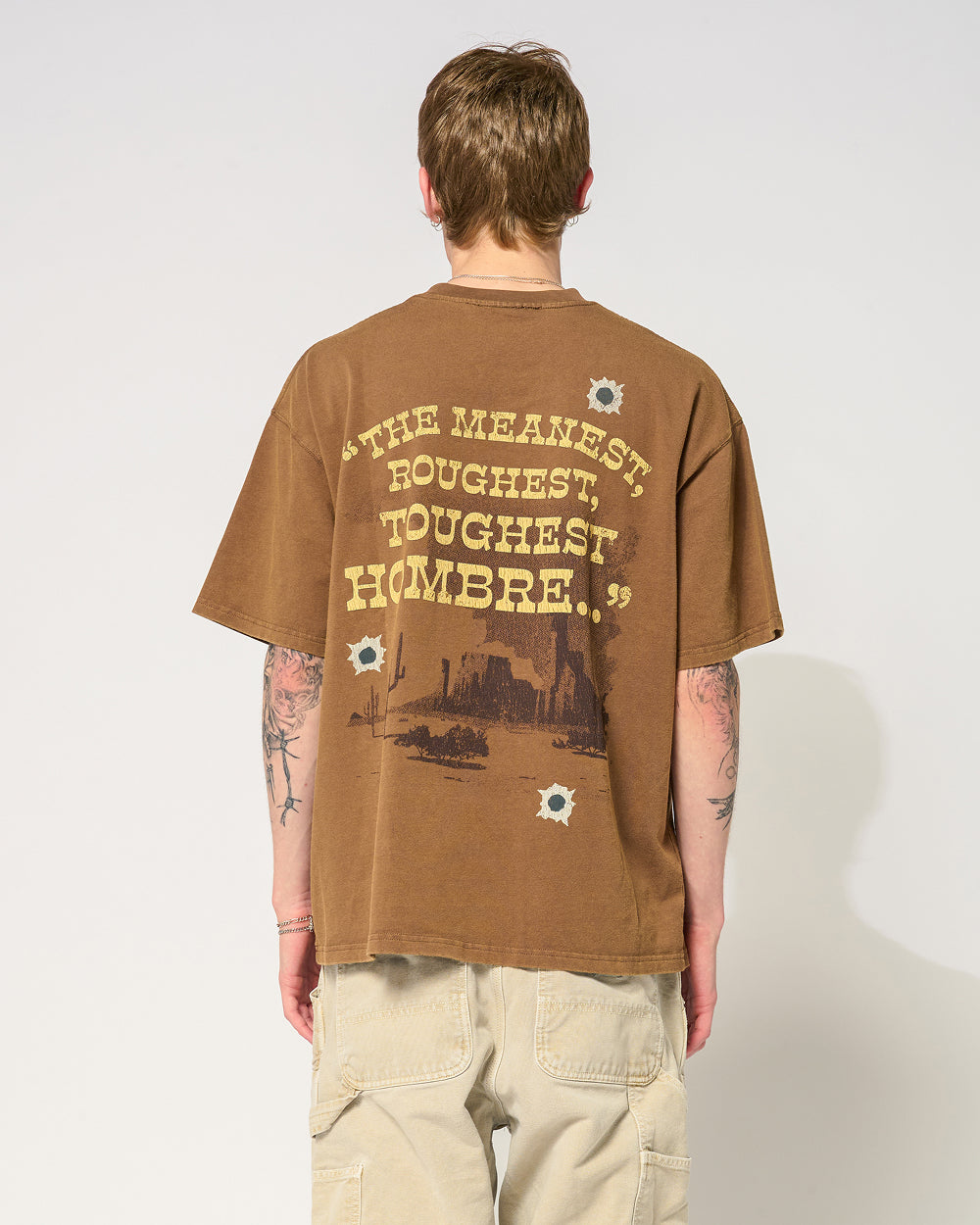 The Meanest, Roughest, Toughest Hombre Oversized Tee