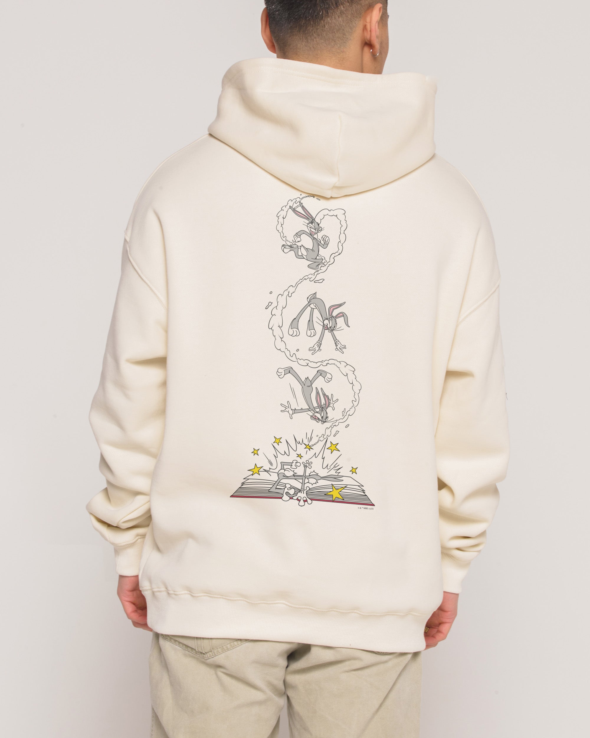 Bugs Bunny Book Crash Hoodie Australia Threadheads Online