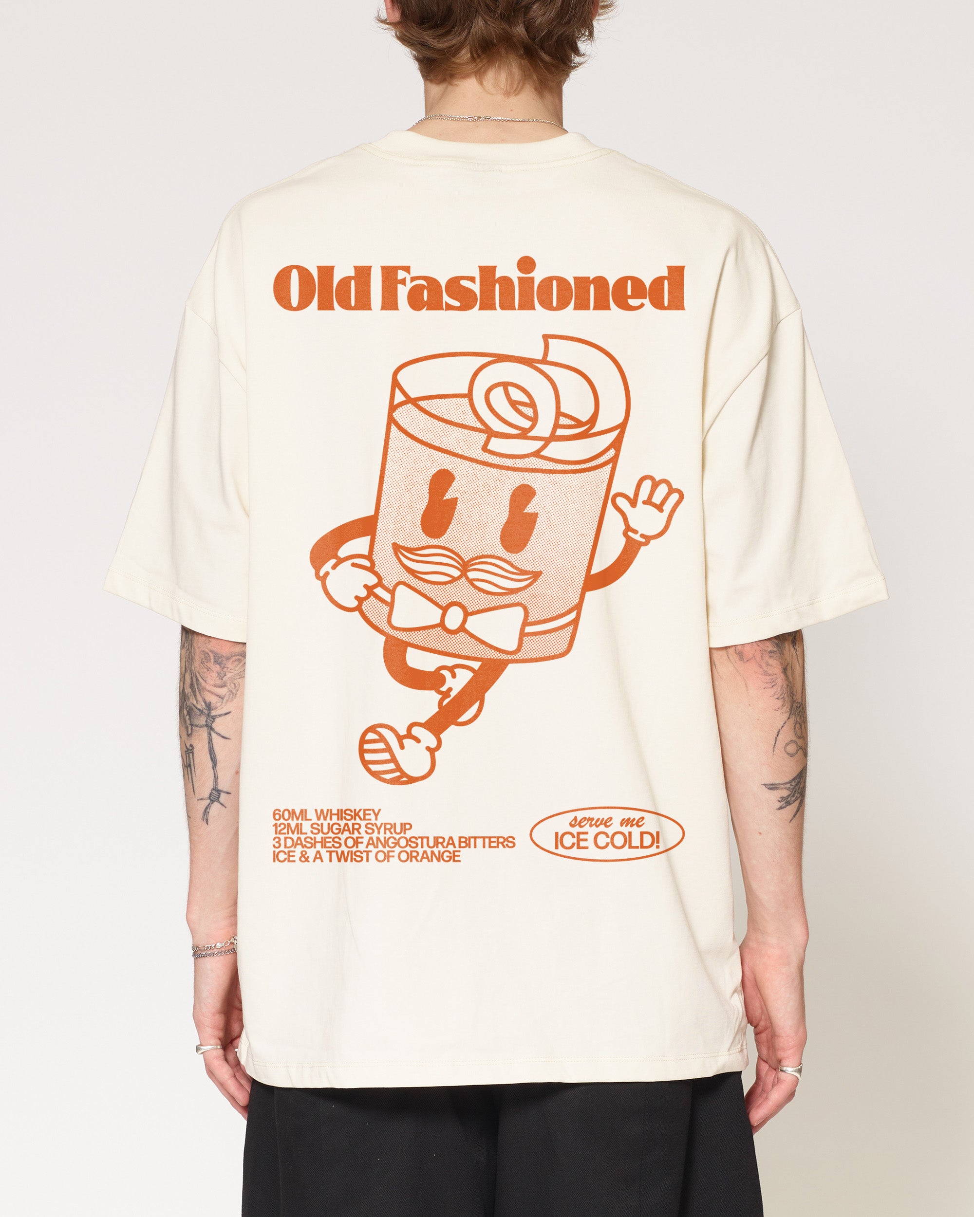 Old Fashioned Oversized Tee | Vintage Heavy Oversized Tee