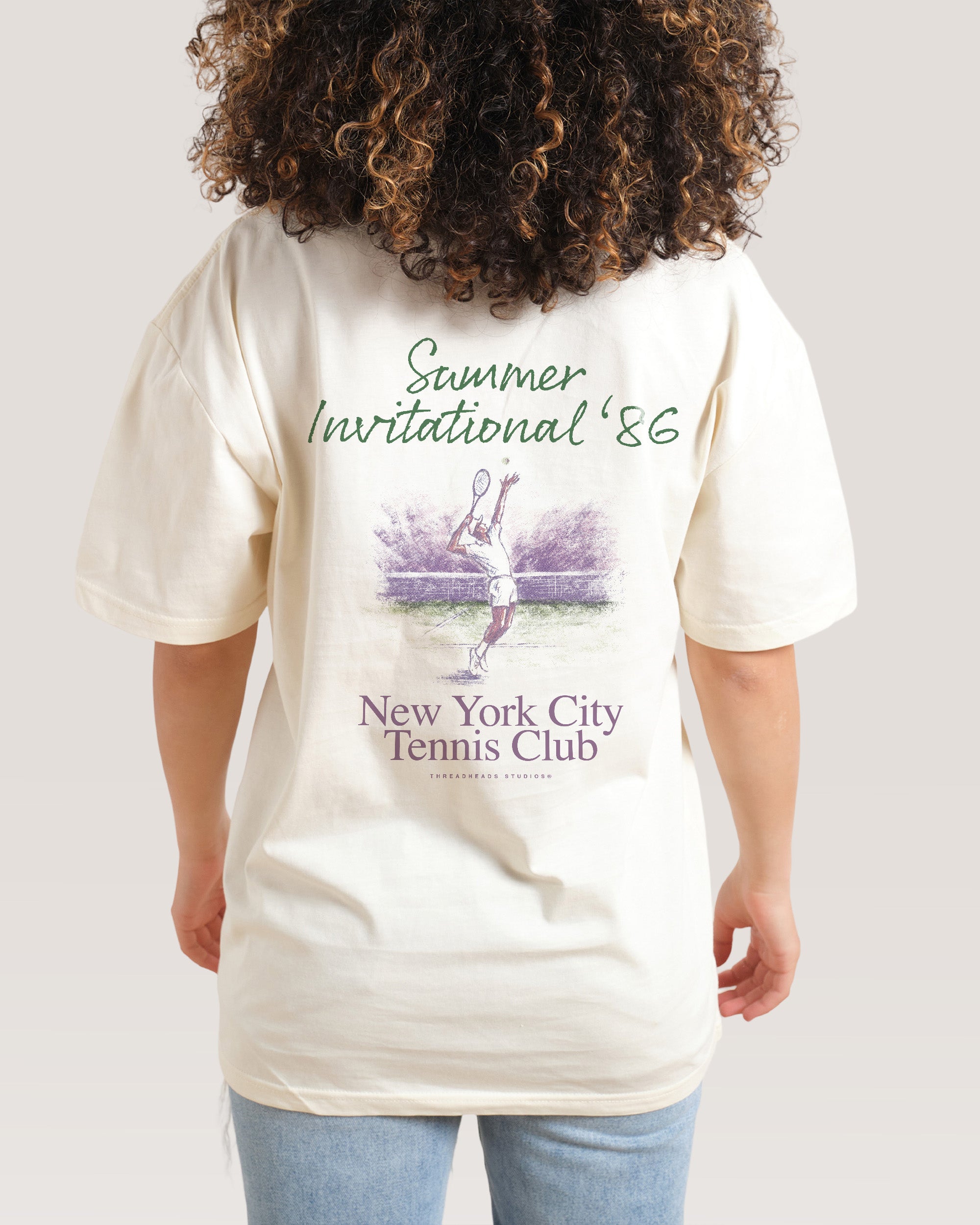 NYC Tennis Club Natural T-Shirt
