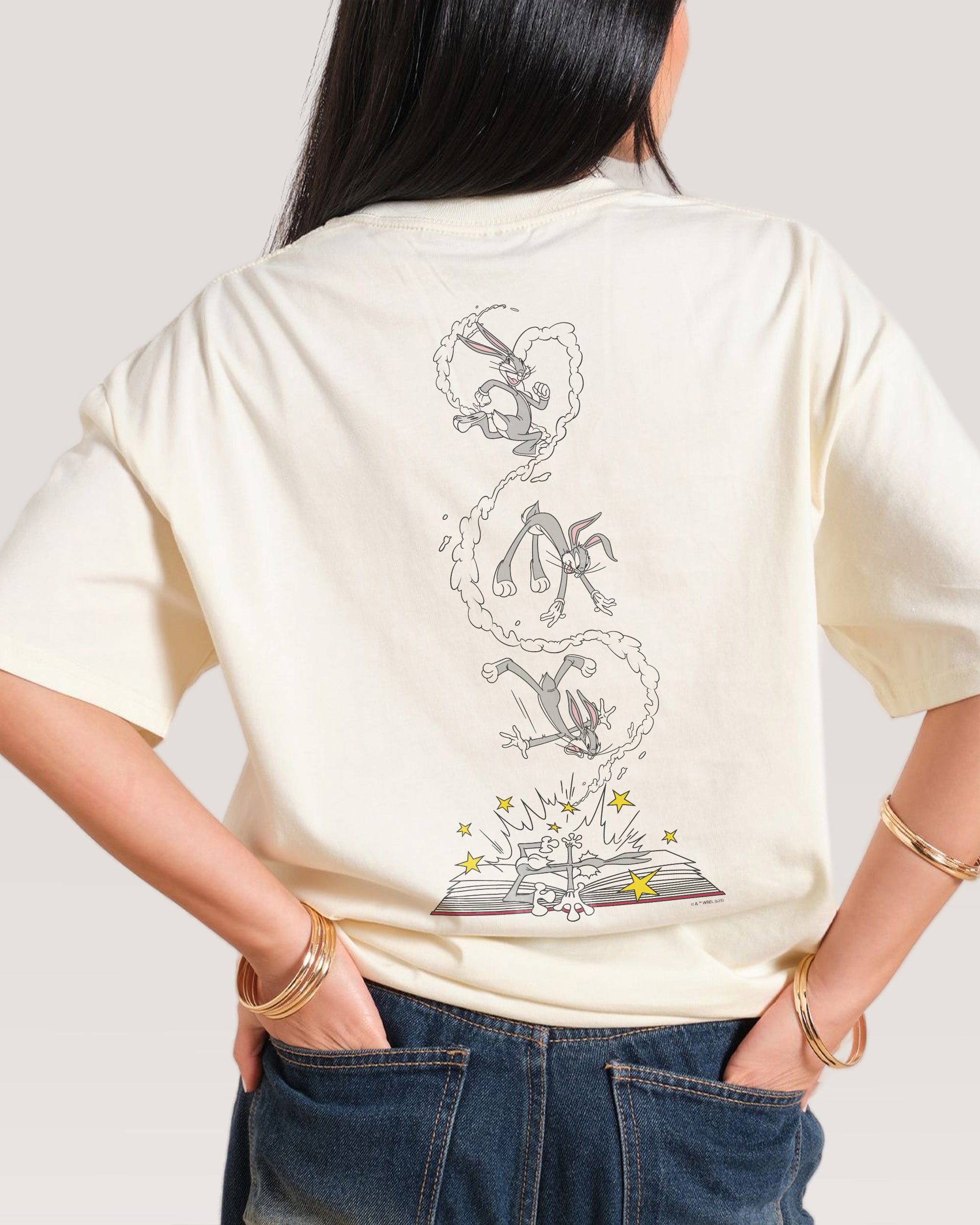 Bugs Bunny Book Crash T-Shirt Australia Threadheads Online