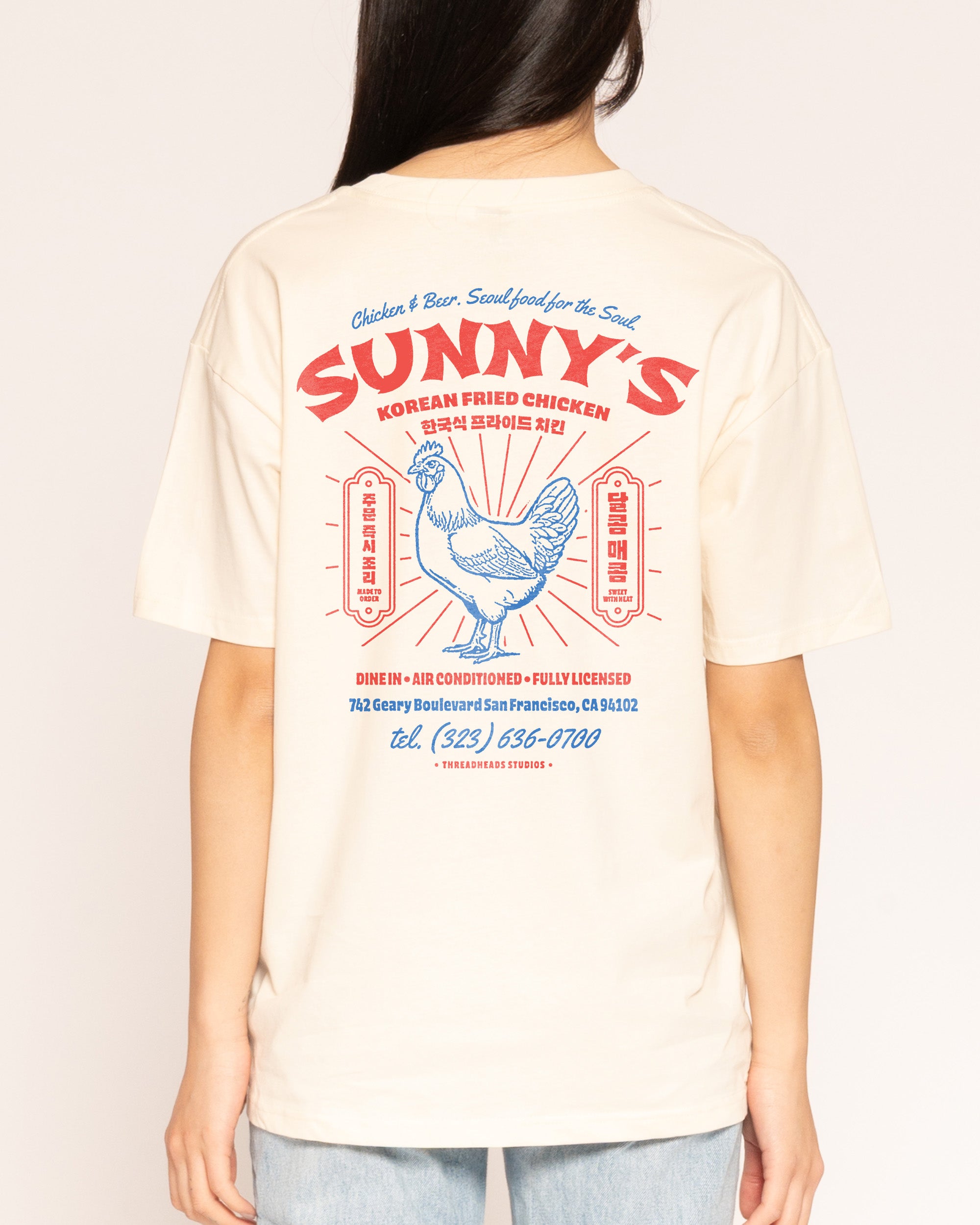Korean Fried Chicken Natural T-Shirt