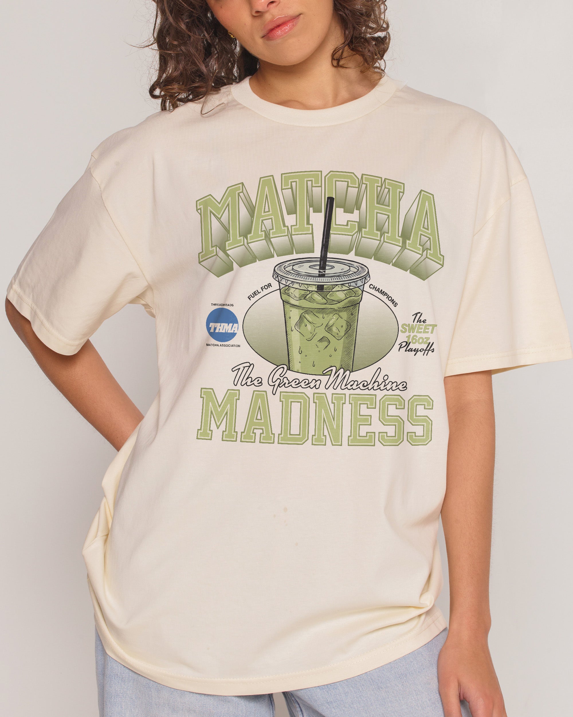 Matcha Madness Natural T-Shirt
