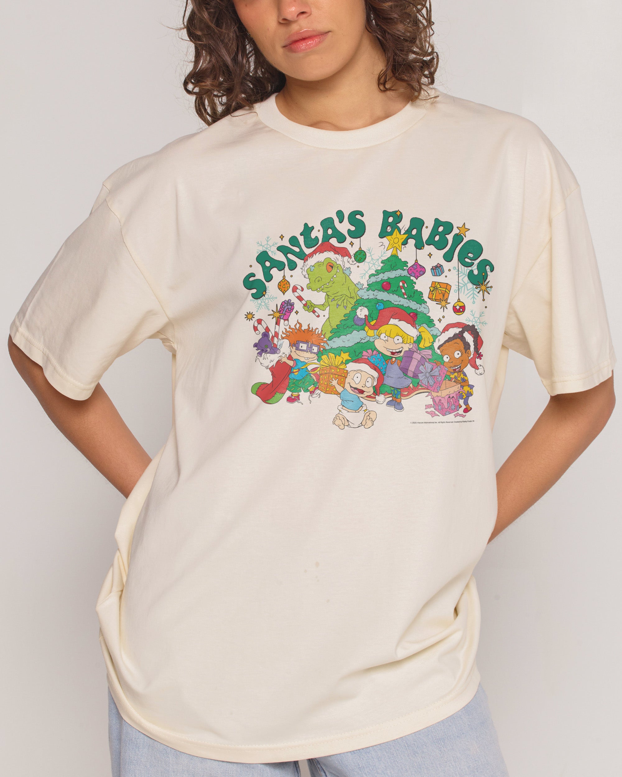 Santa's Babies Natural T-Shirt