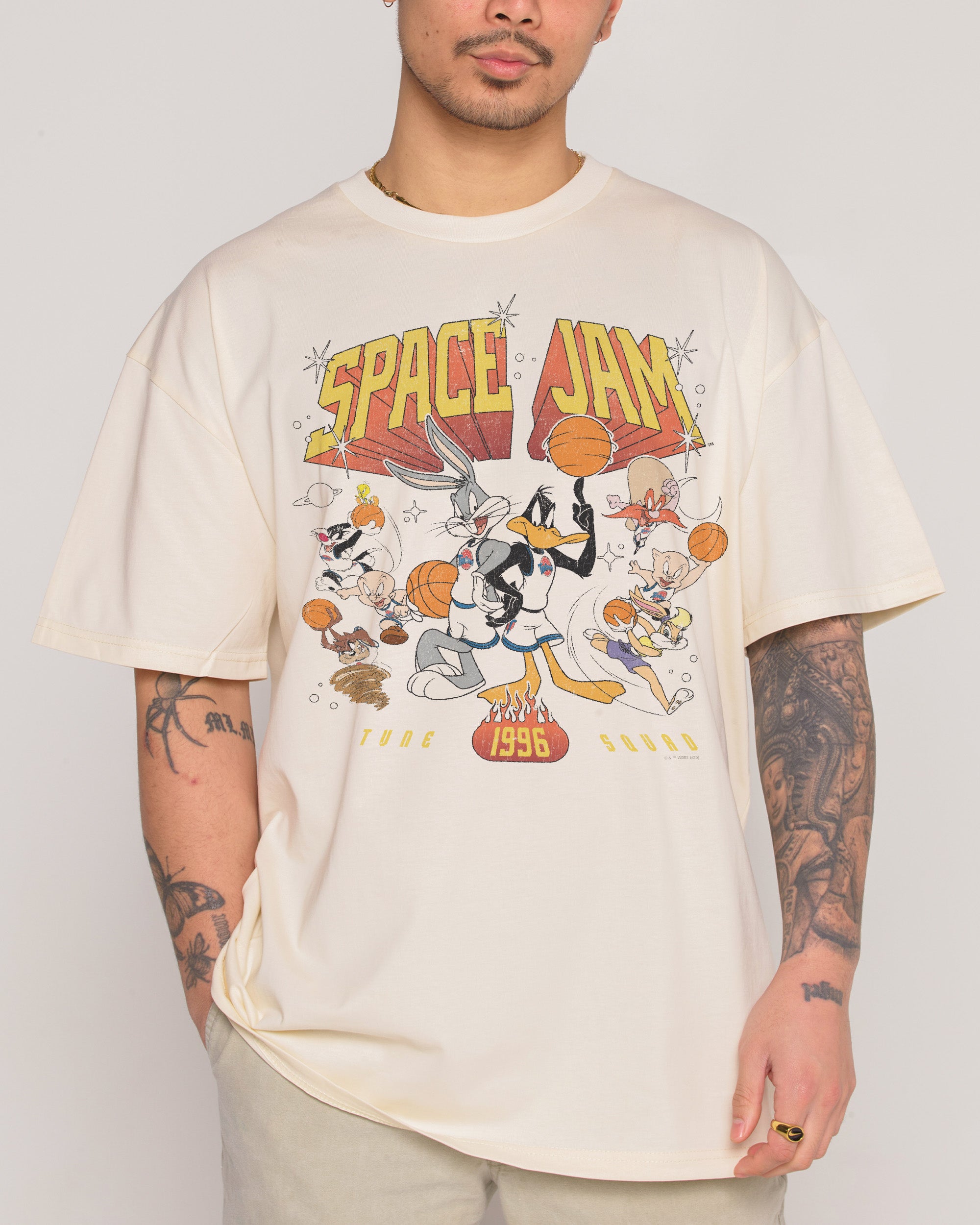 Tune Squad 1996 Natural T-Shirt