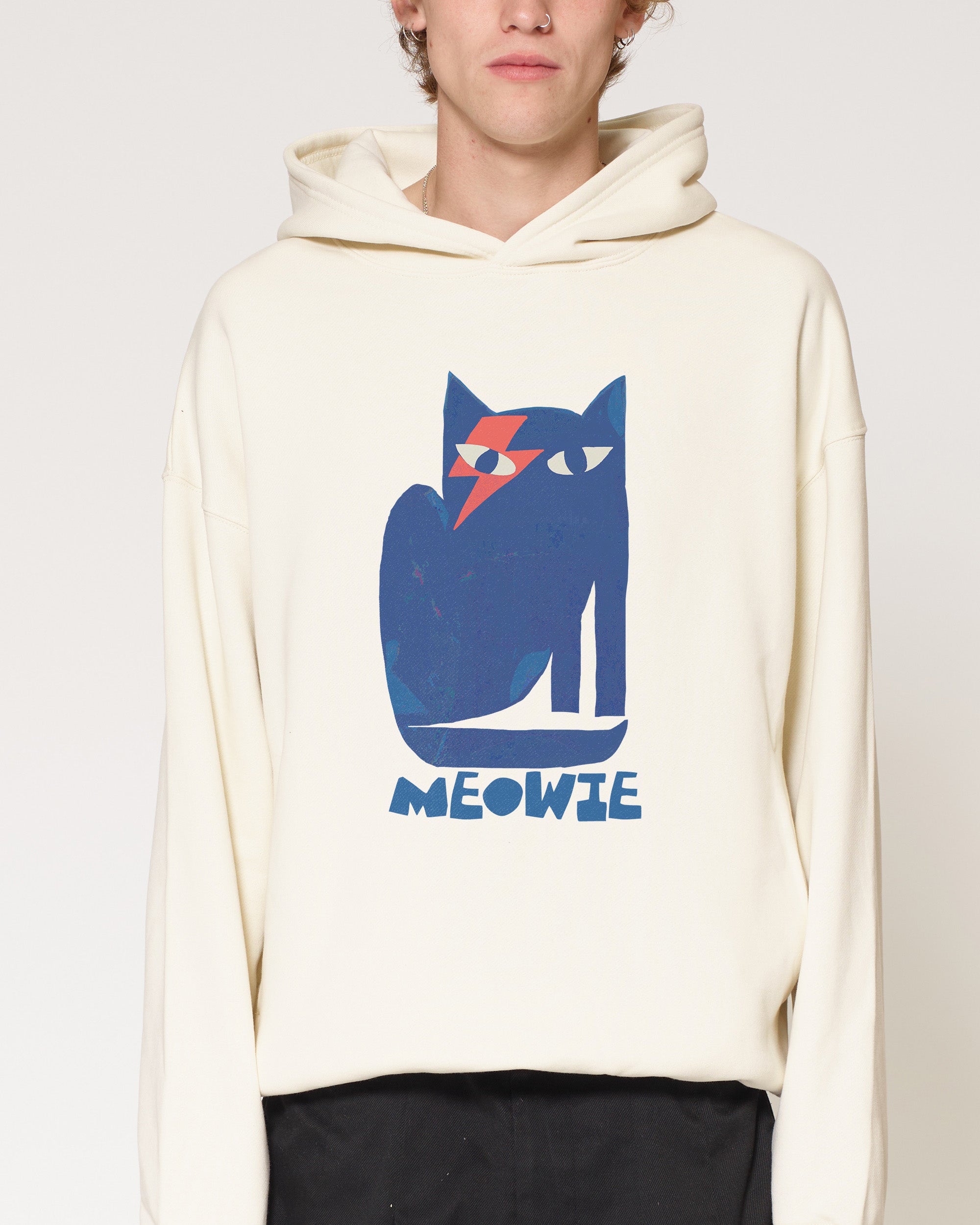 Meowie Natural Hoodie