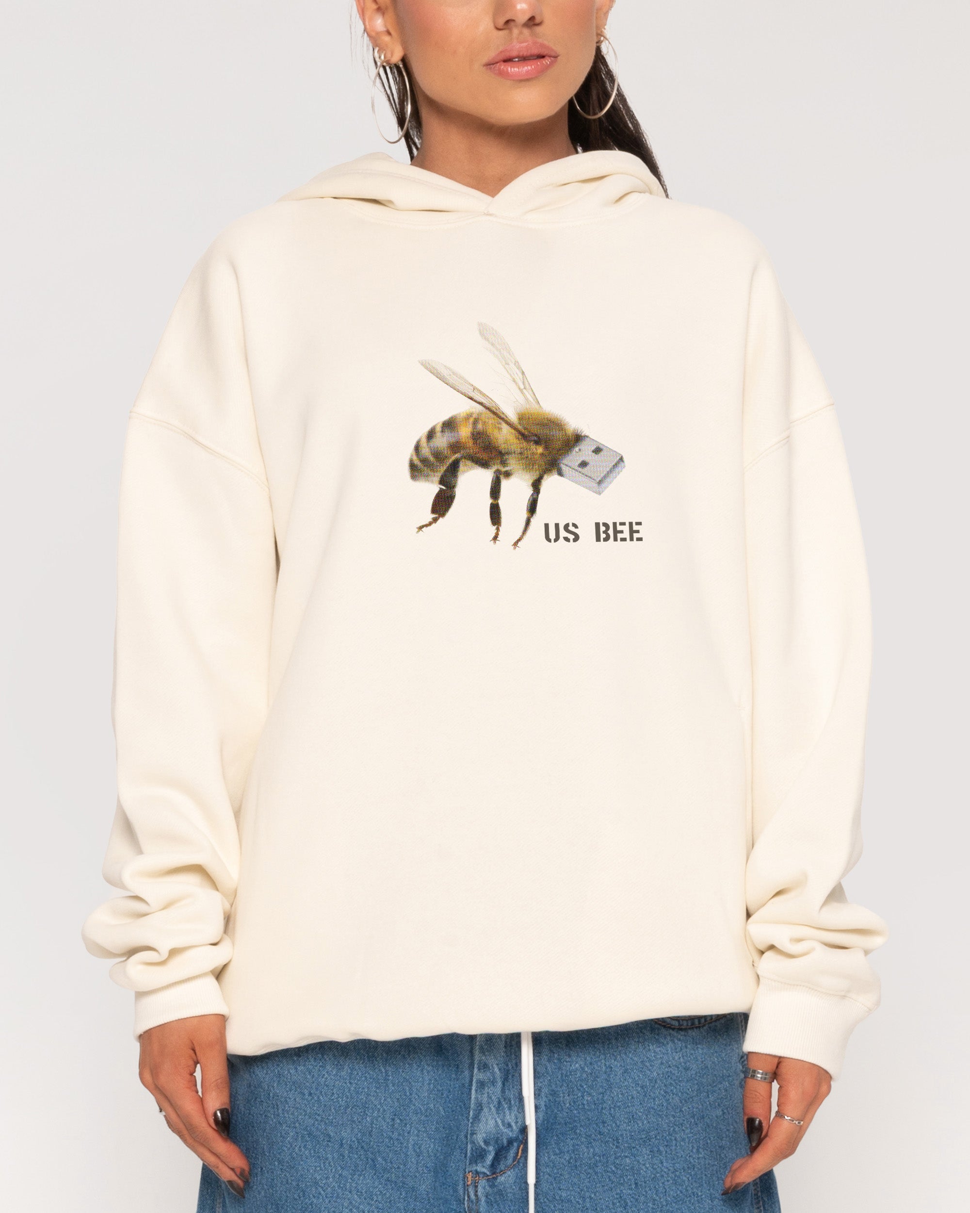 US BEE Natural Hoodie