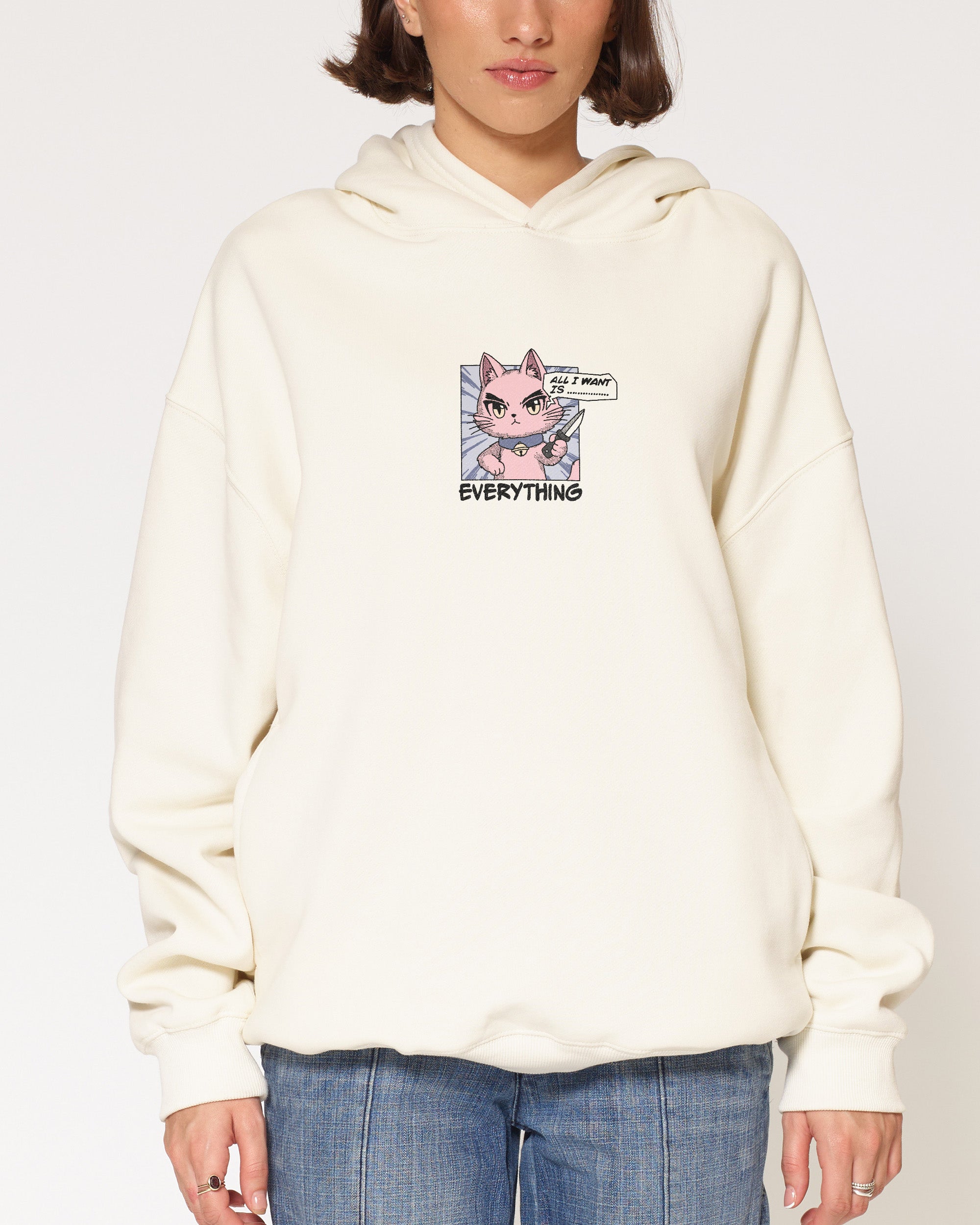 All I Want Is Everything Natural Hoodie