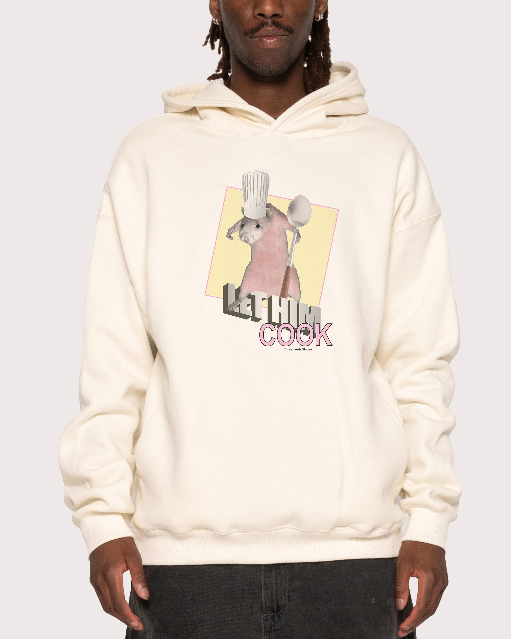 Let Him Cook Natural Hoodie