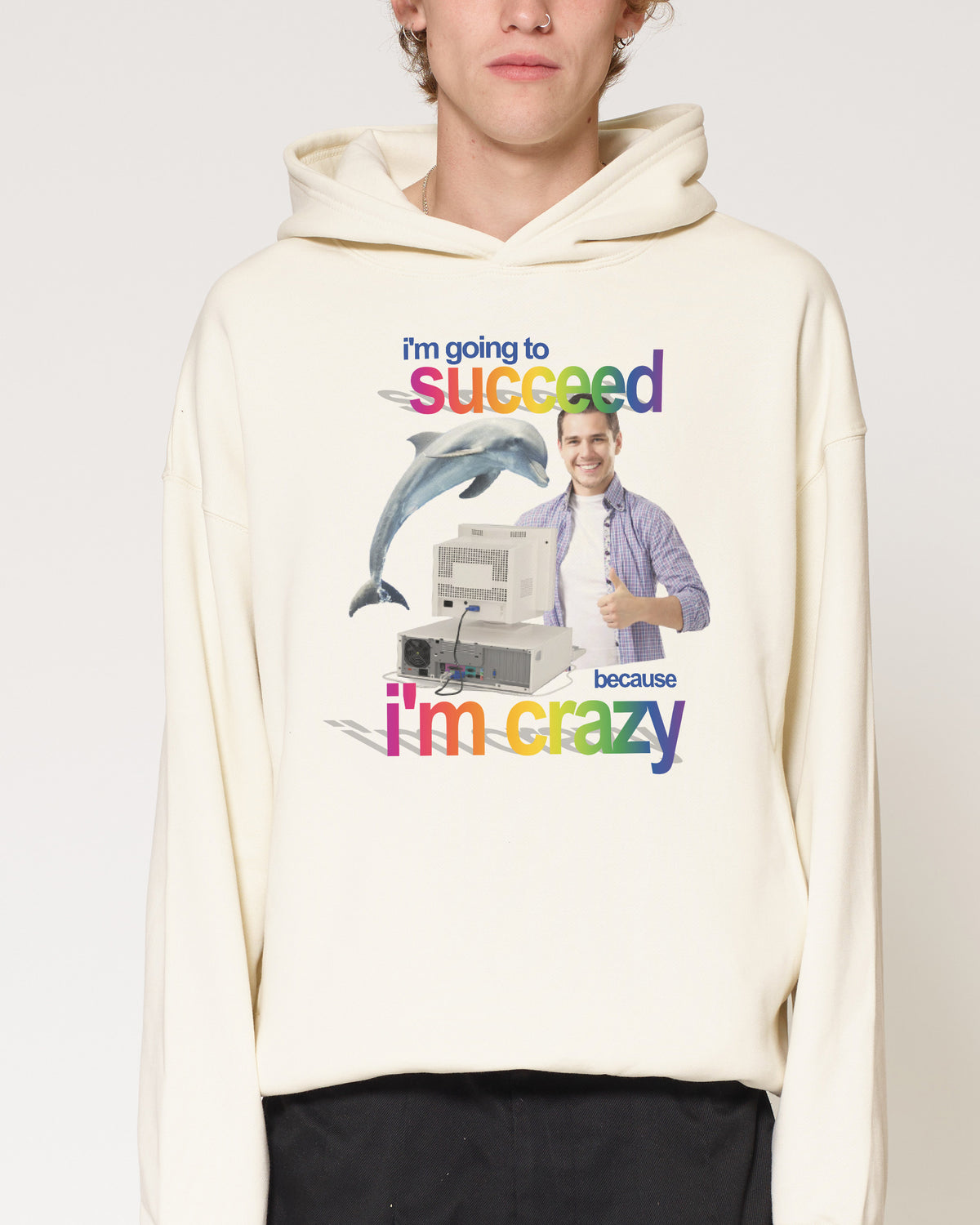 I’m going to succeed Natural Hoodie