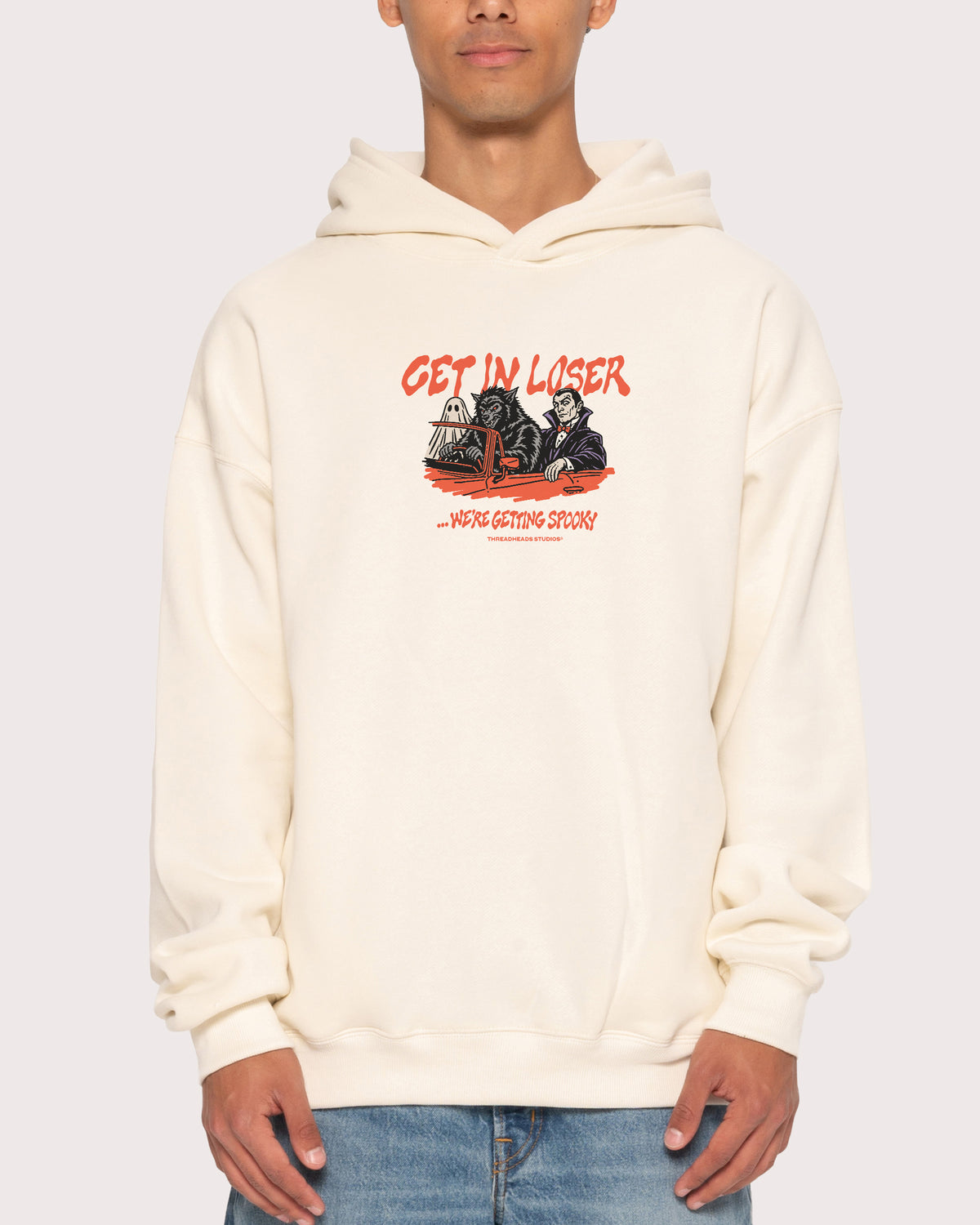 Get in Loser Natural Hoodie