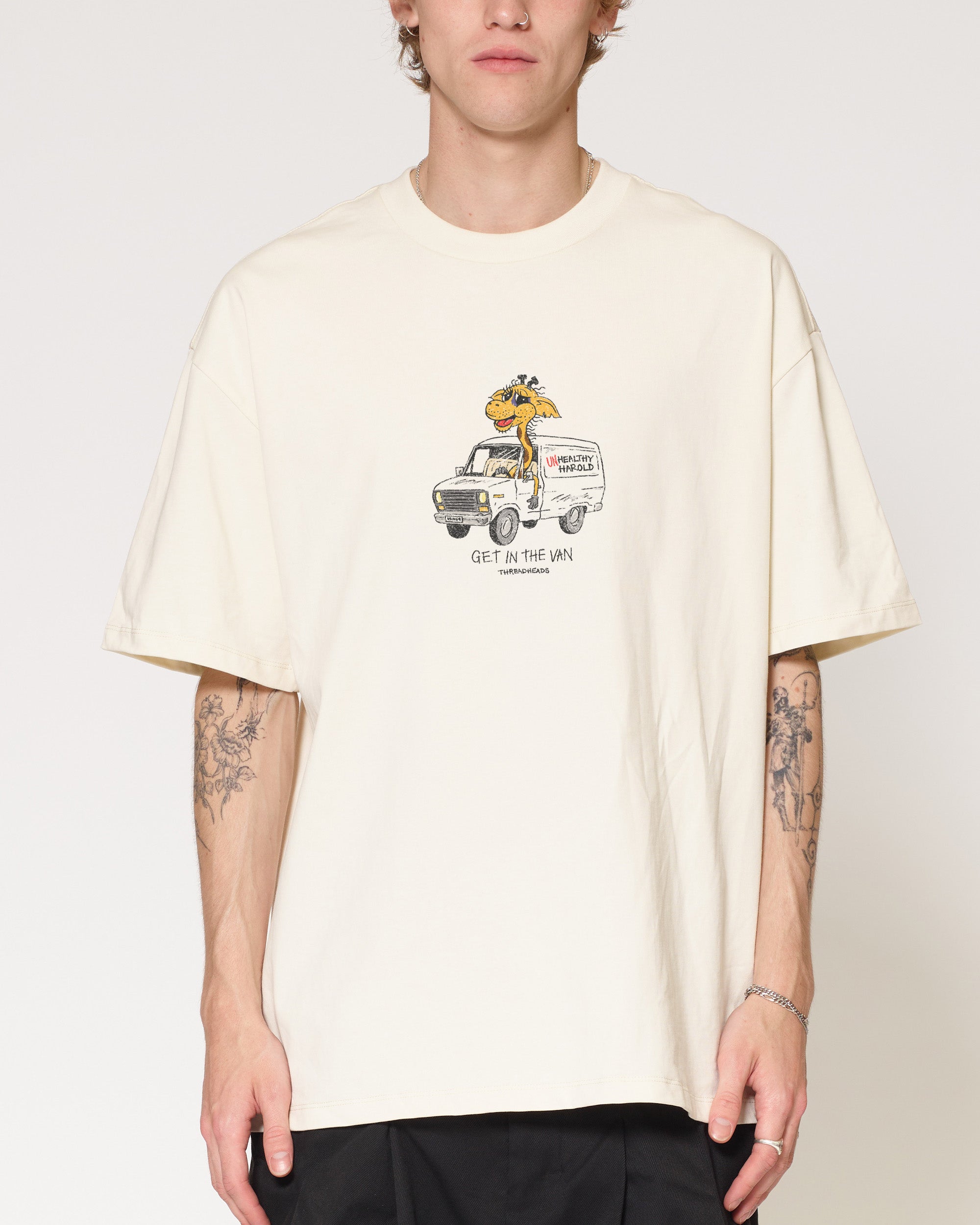 Get in the Van Natural Oversized Tee