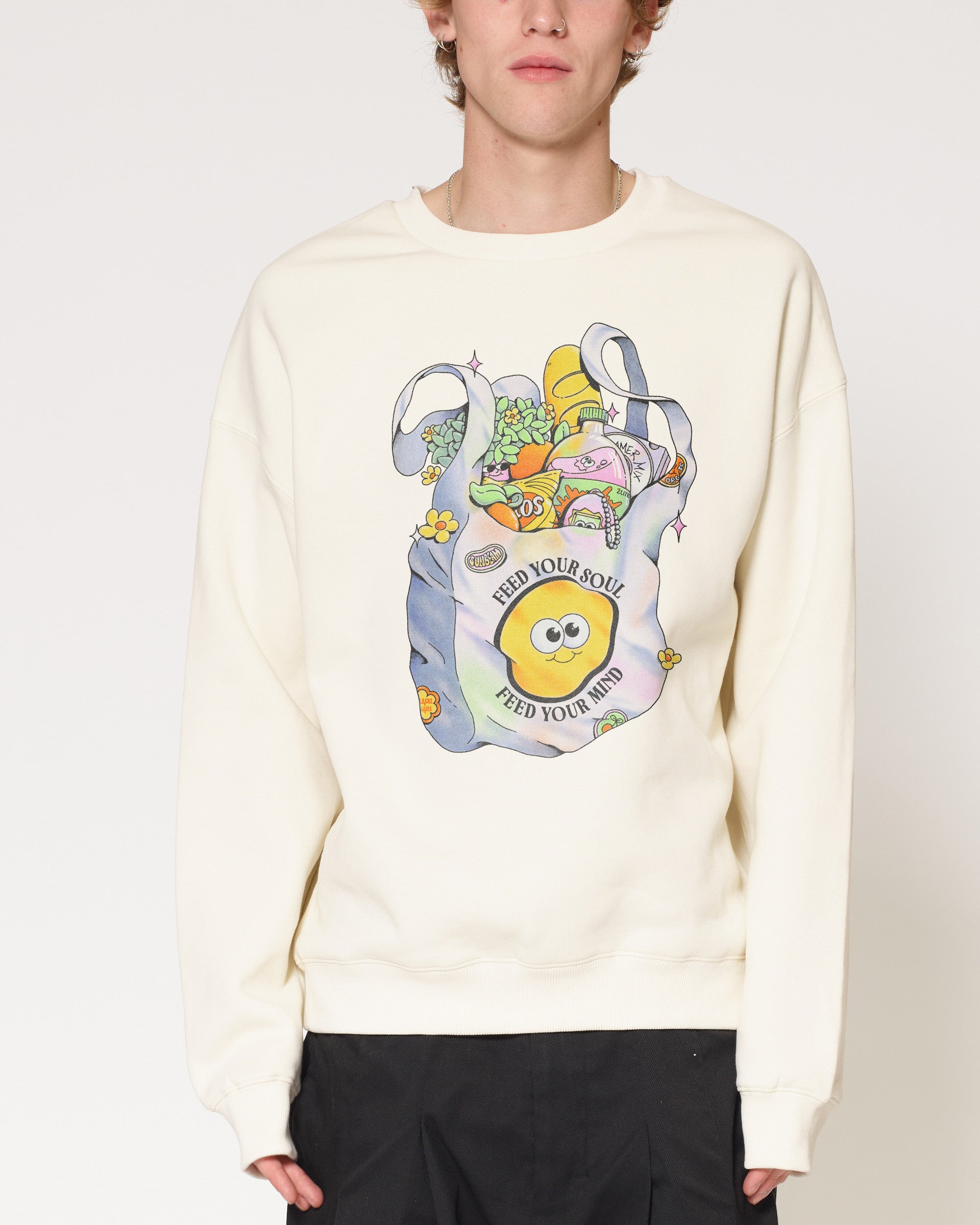 Feed Your Soul Natural Sweatshirt