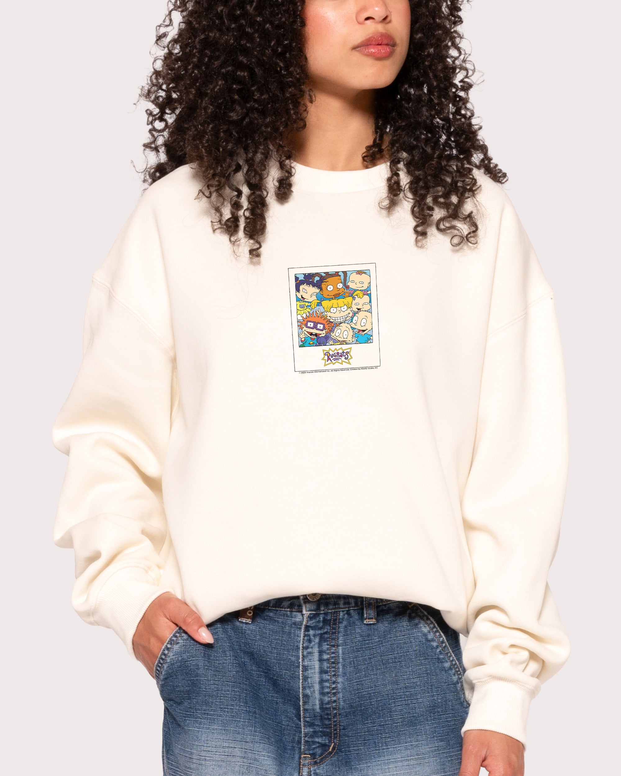 Rugrats Polaroid Natural Sweatshirt
