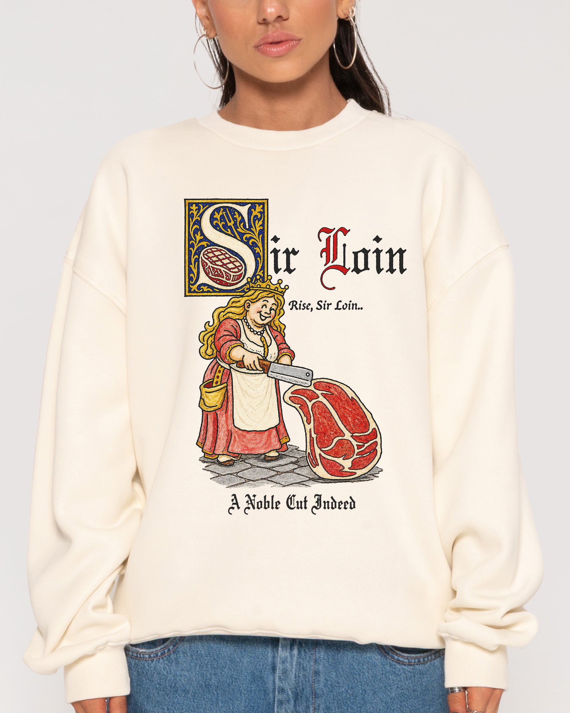 Sir Loin Natural Sweatshirt