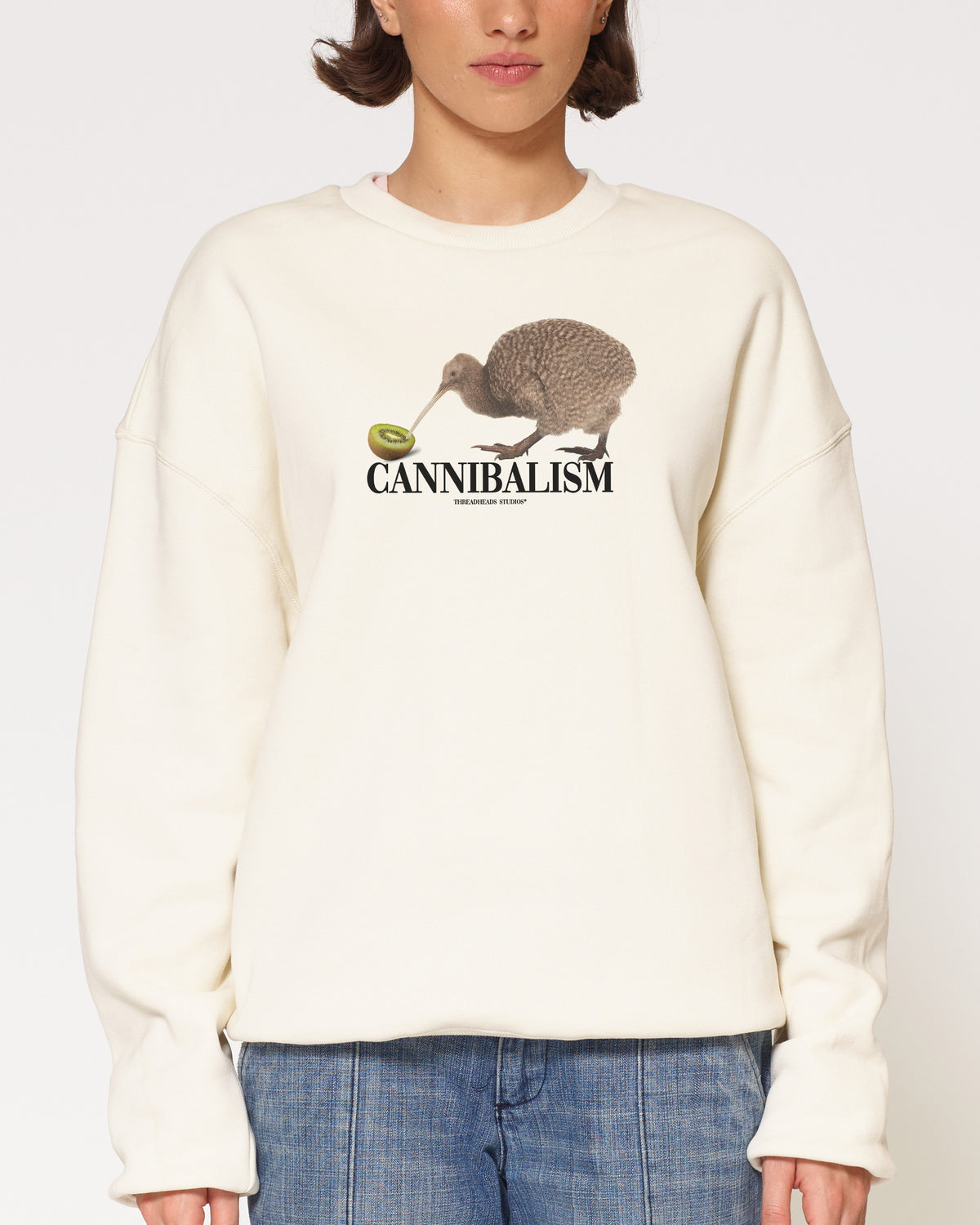 Cannibalism Natural Sweatshirt