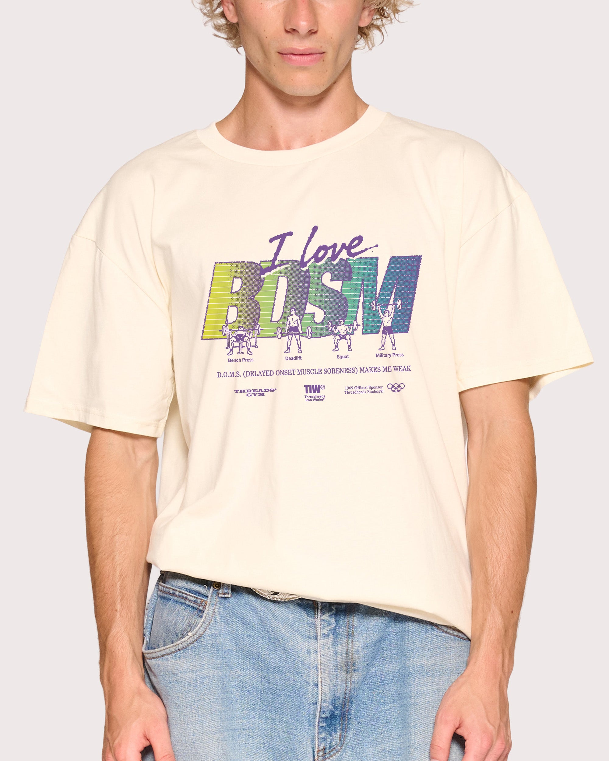 I Love BDSM Natural T-Shirt