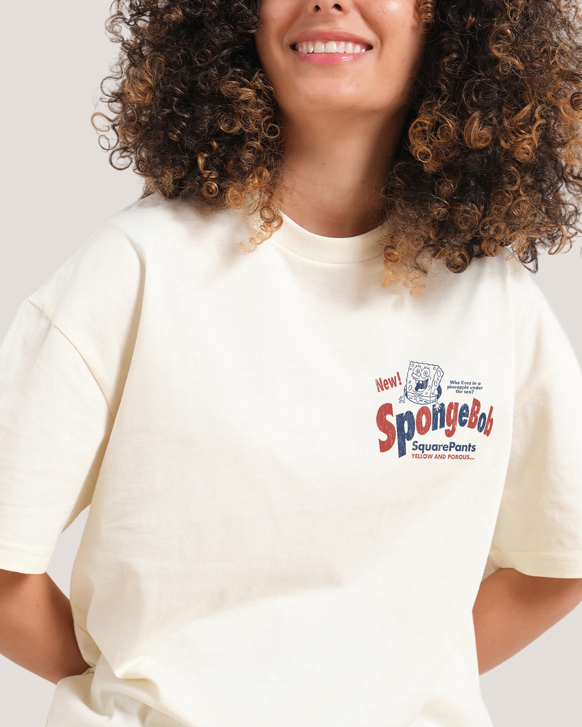 Spongebob Bob Natural T-Shirt