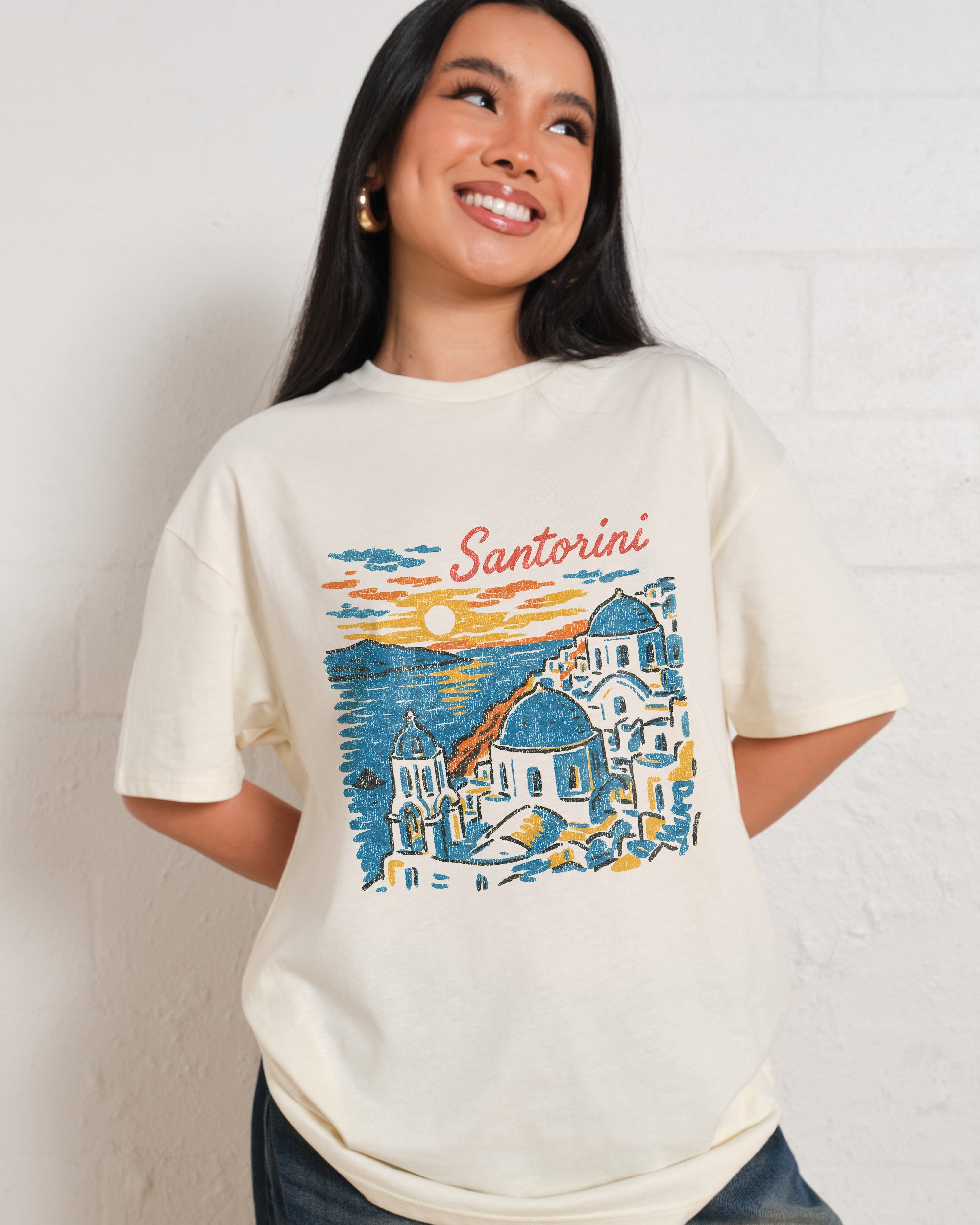 SANTORINI SPORT SHIRT WHITE