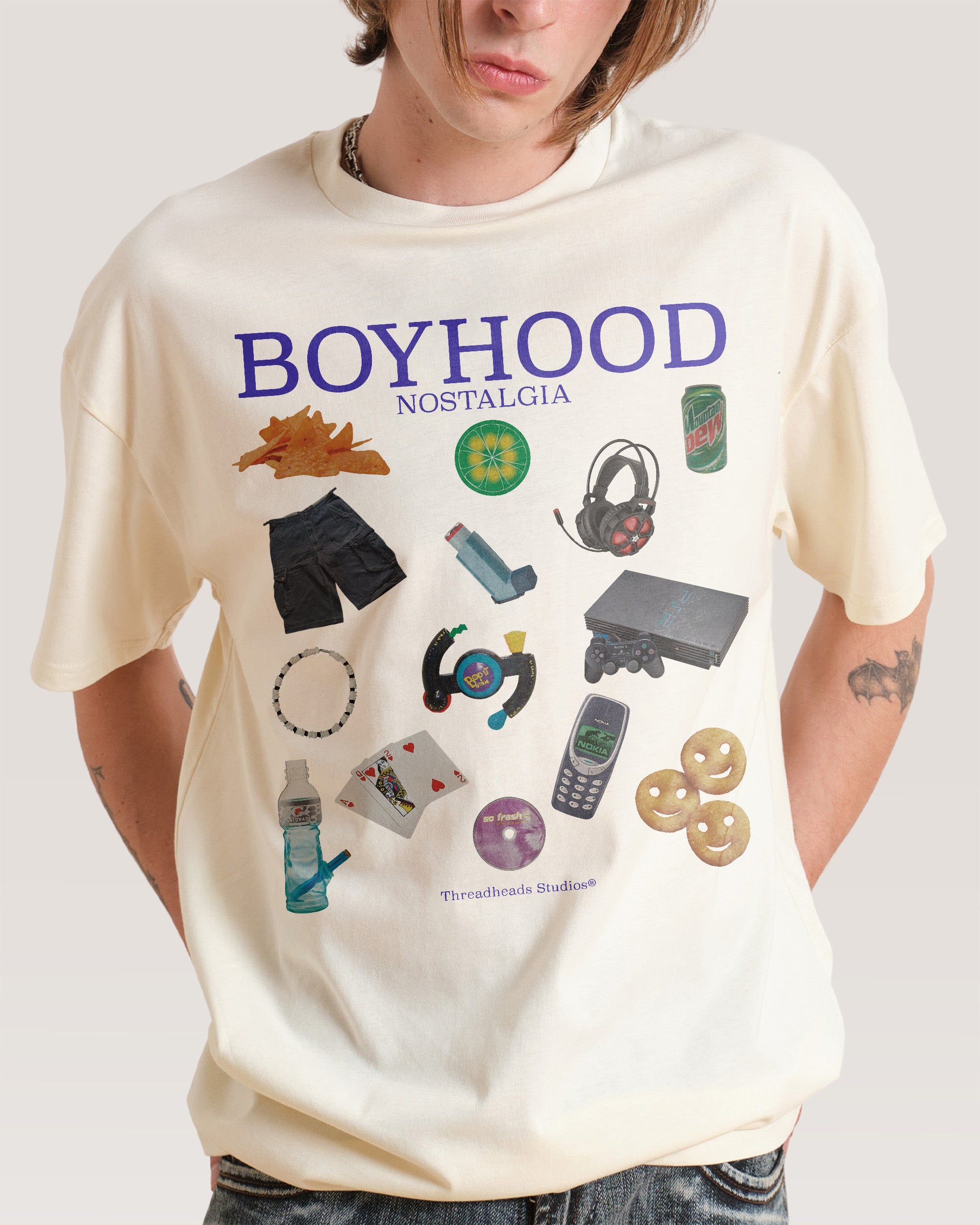 Boyhood Nostalgia T-Shirt Threadheads Australia Online