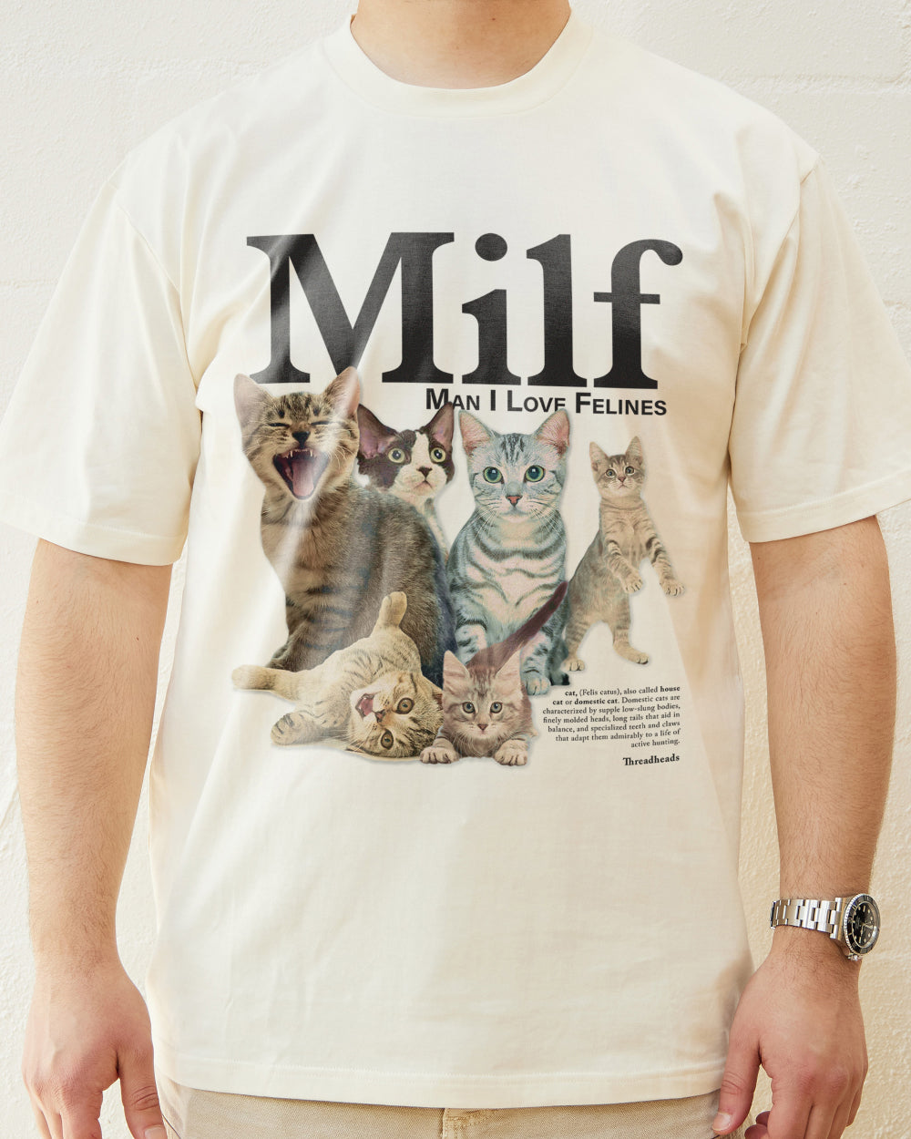 Man I Love Felines T-Shirt Australia Online
