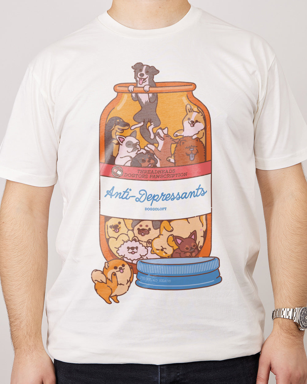 Anti-Depressants Dog Edition T-Shirt Australia Online