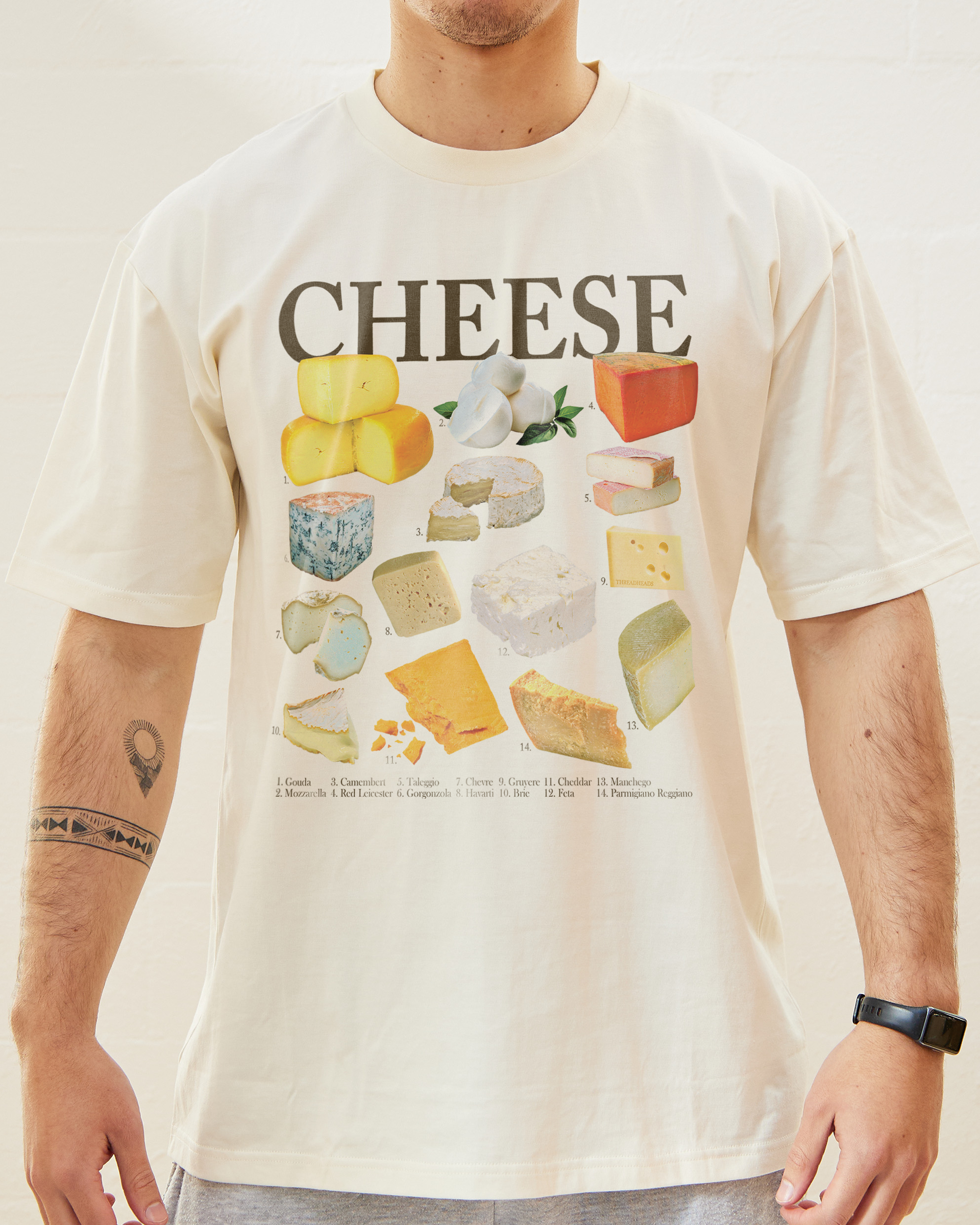 Cheese Homage T-Shirt Australia Online