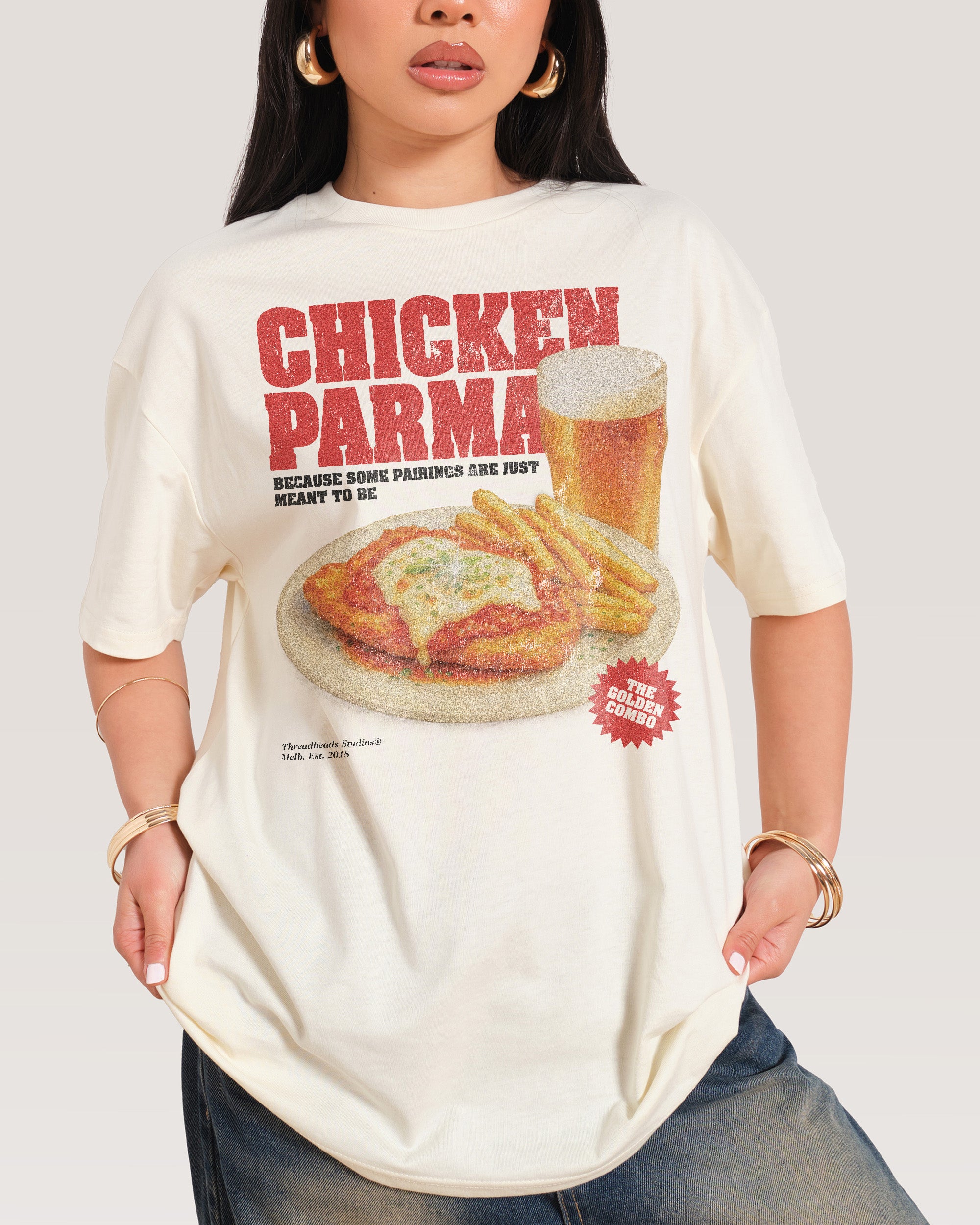 Parma & Pint Natural T-Shirt