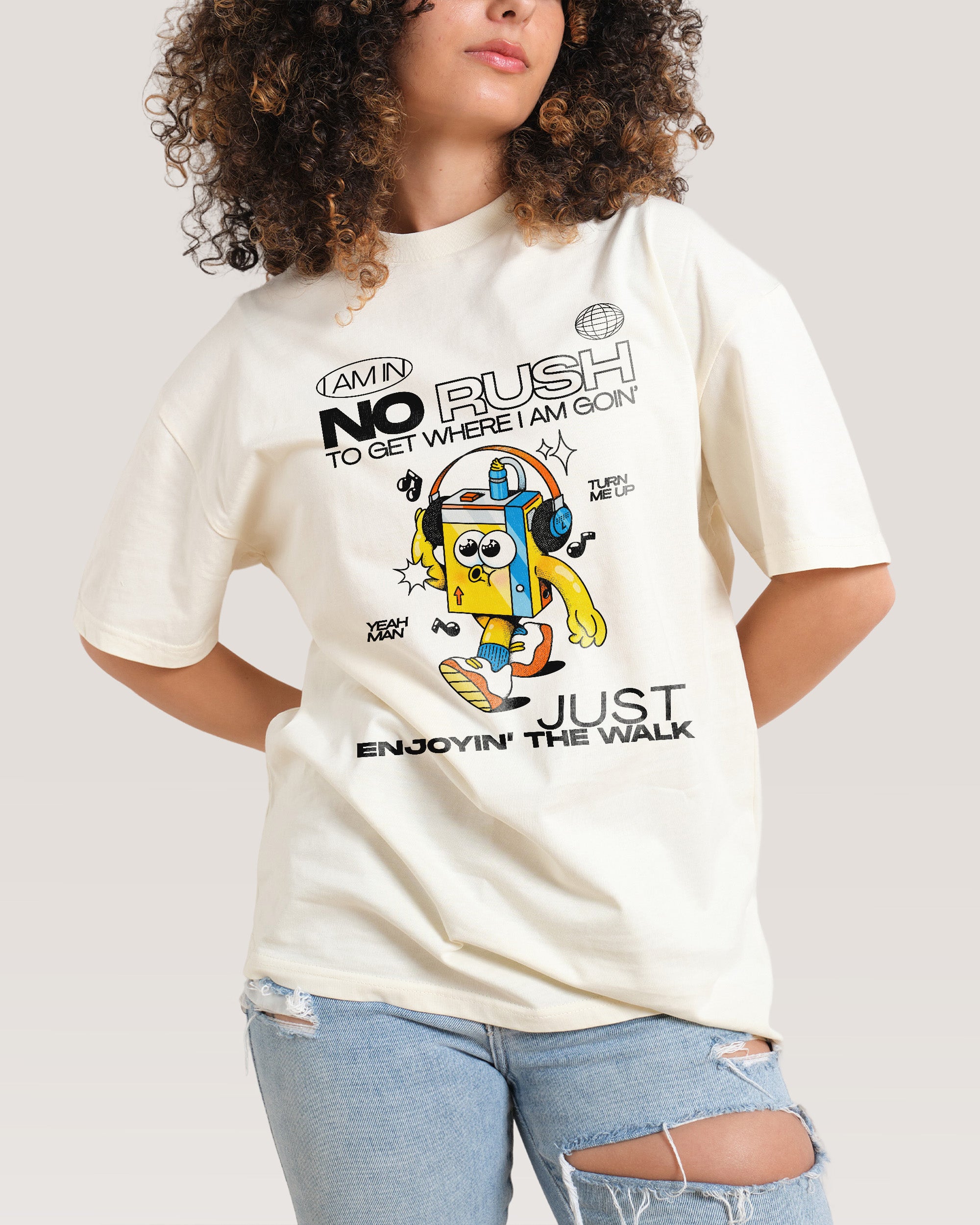 No Rush Natural T-Shirt