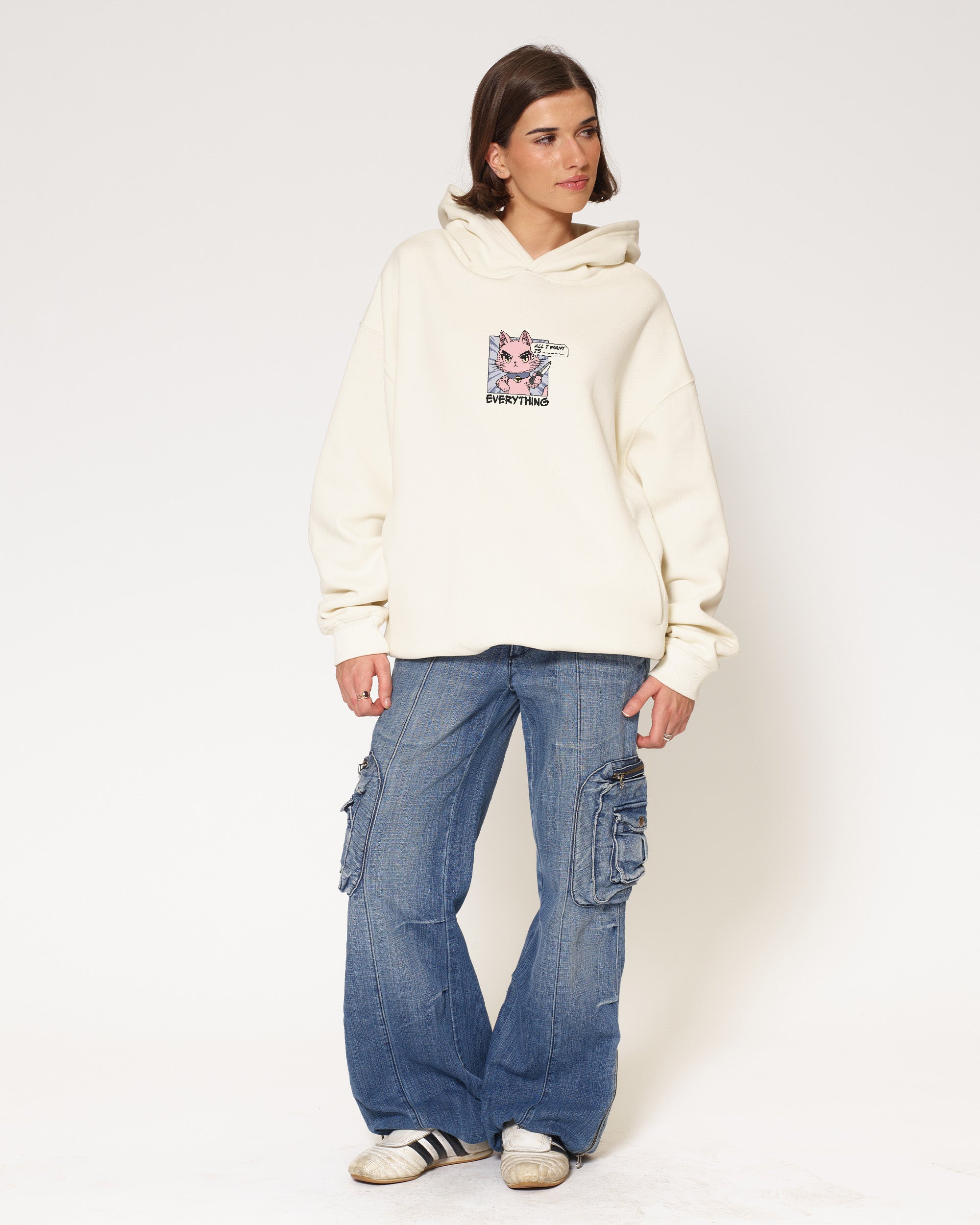 All I Want Is Everything Natural Hoodie