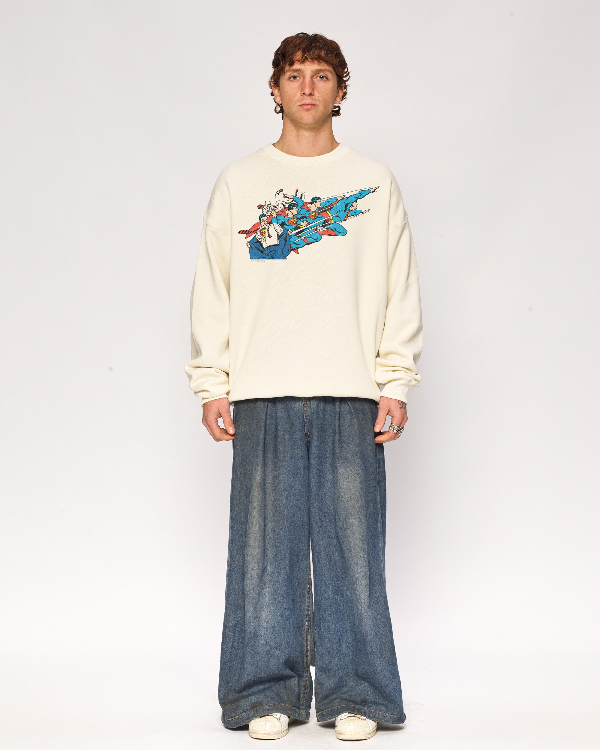 Superman Flying Sweatshirt Threadheads Australia Online