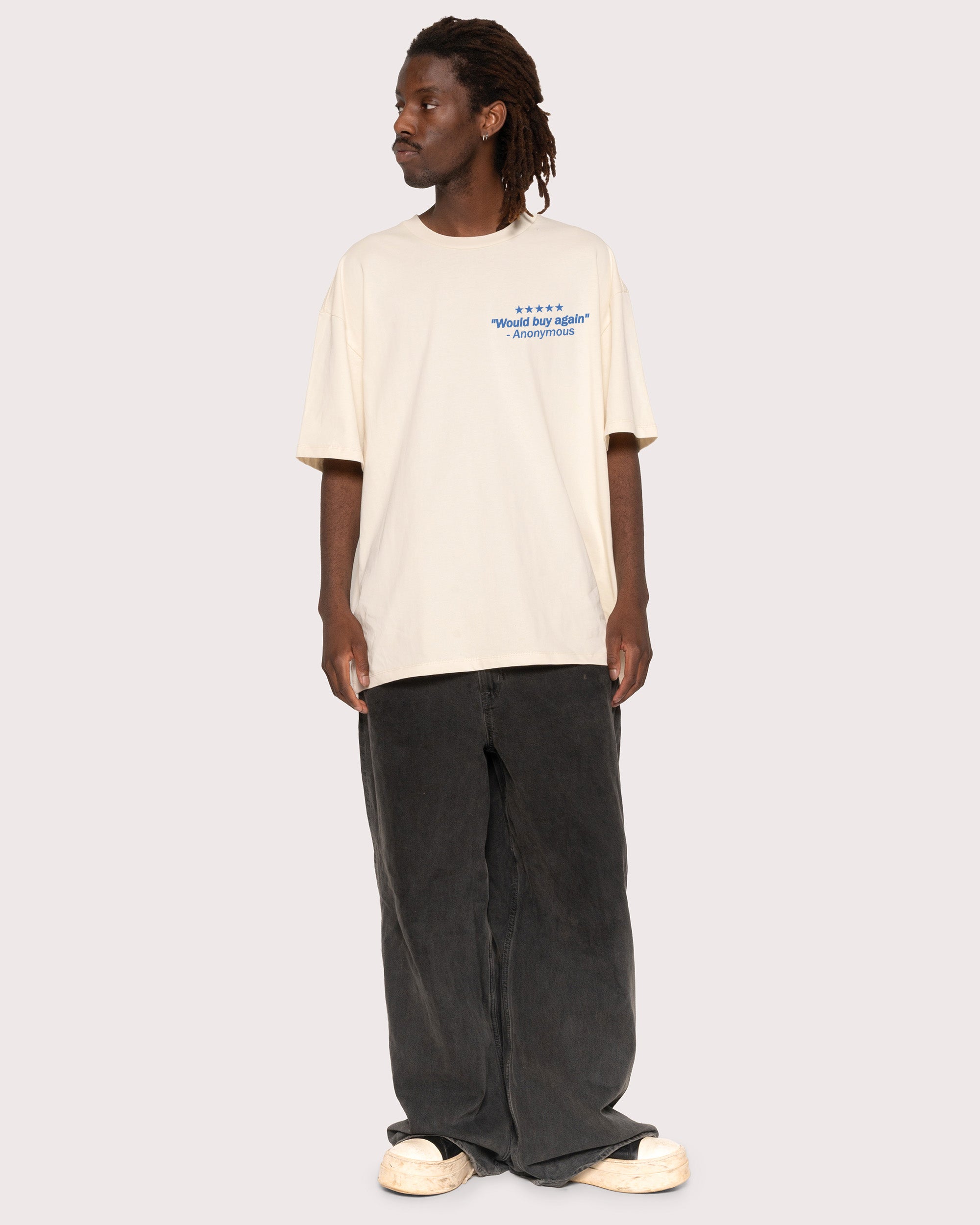 1-800-Cocaine Natural Oversized Tee