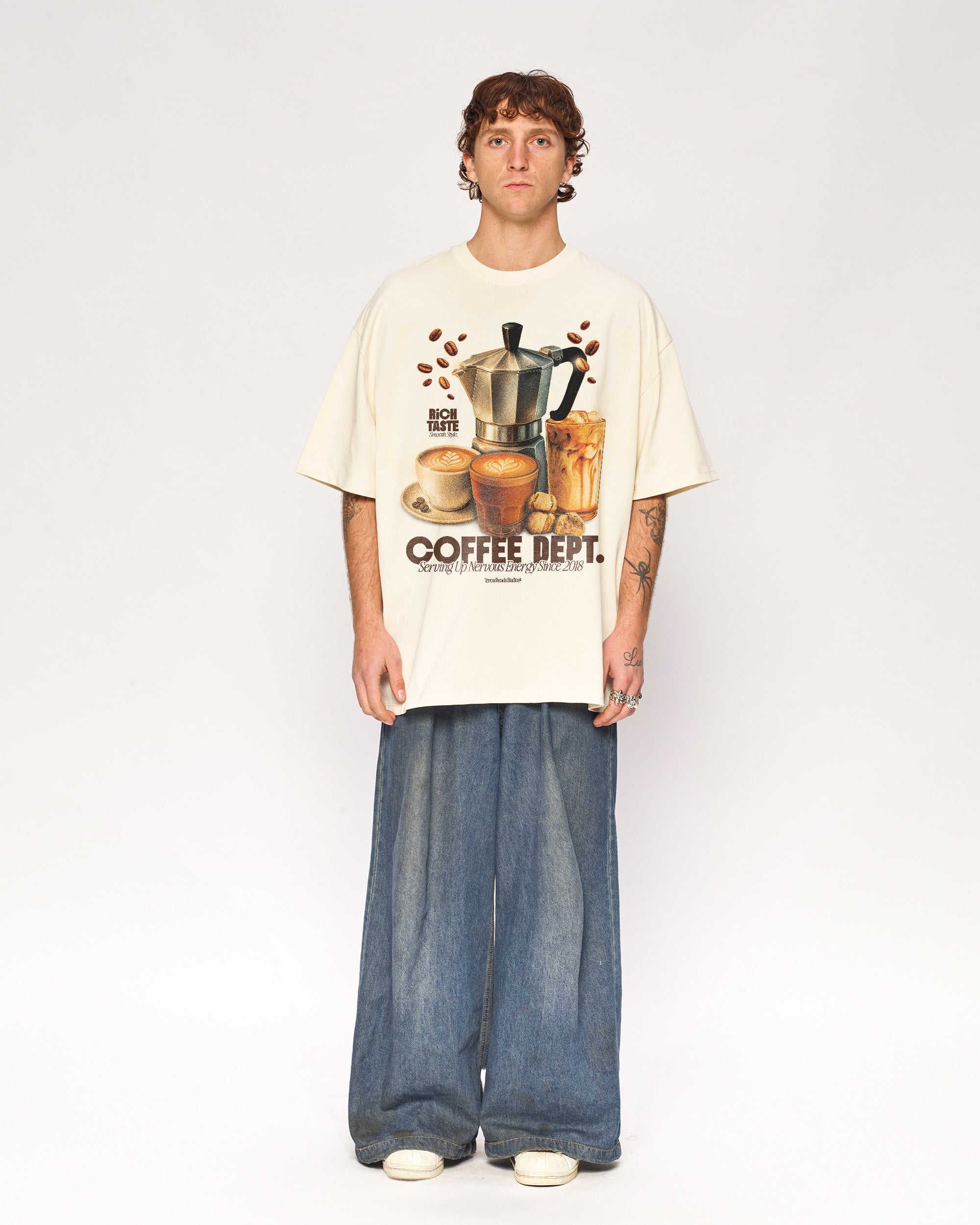 Coffee Dept Oversized Tee Threadheads Australia Online