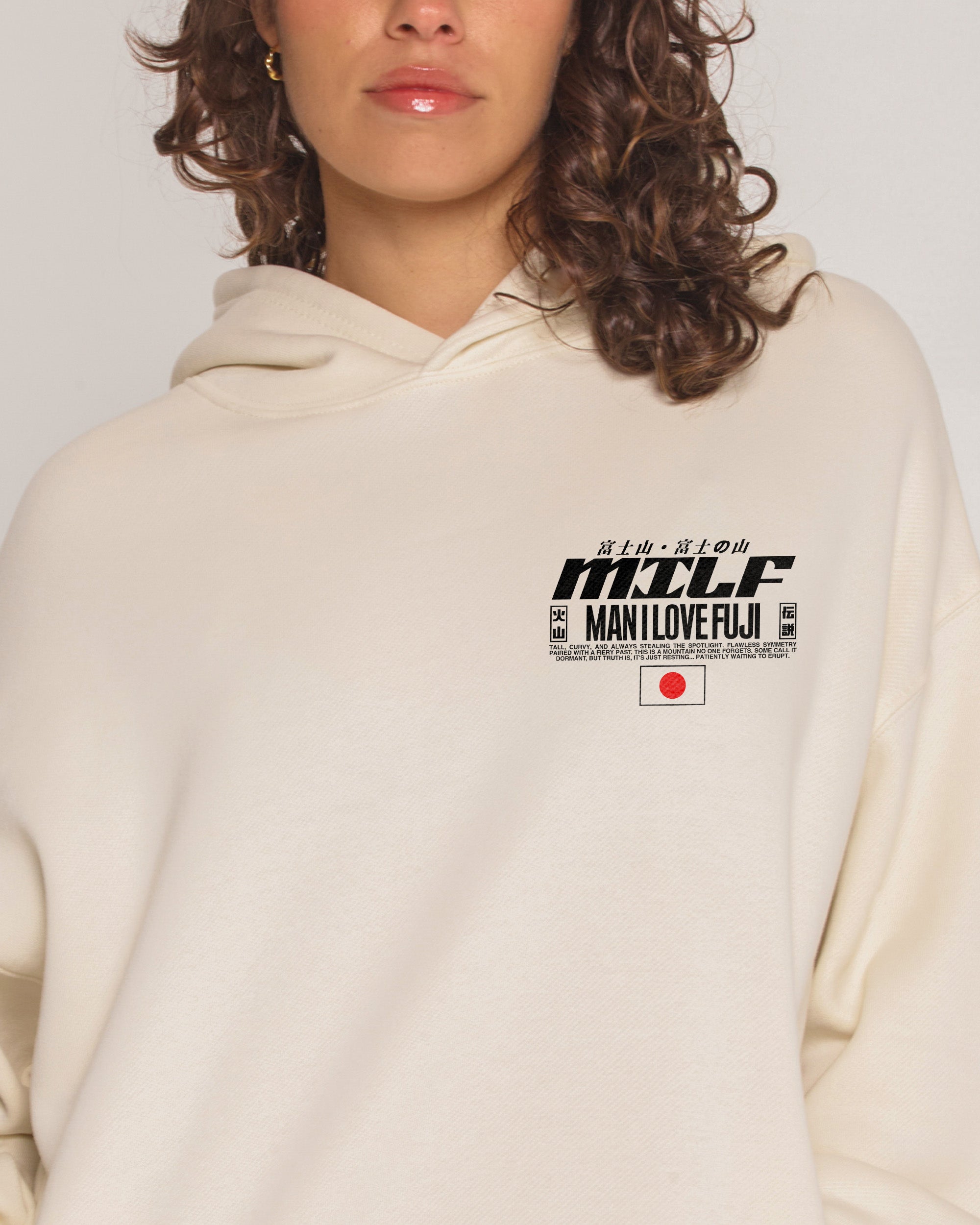 MILF Fuji Natural Hoodie