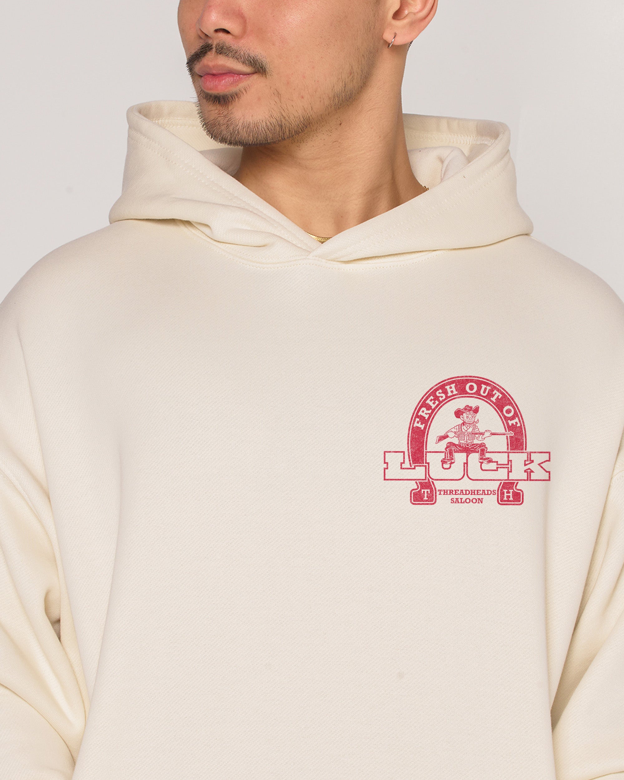 Fresh Out of Luck Natural Hoodie