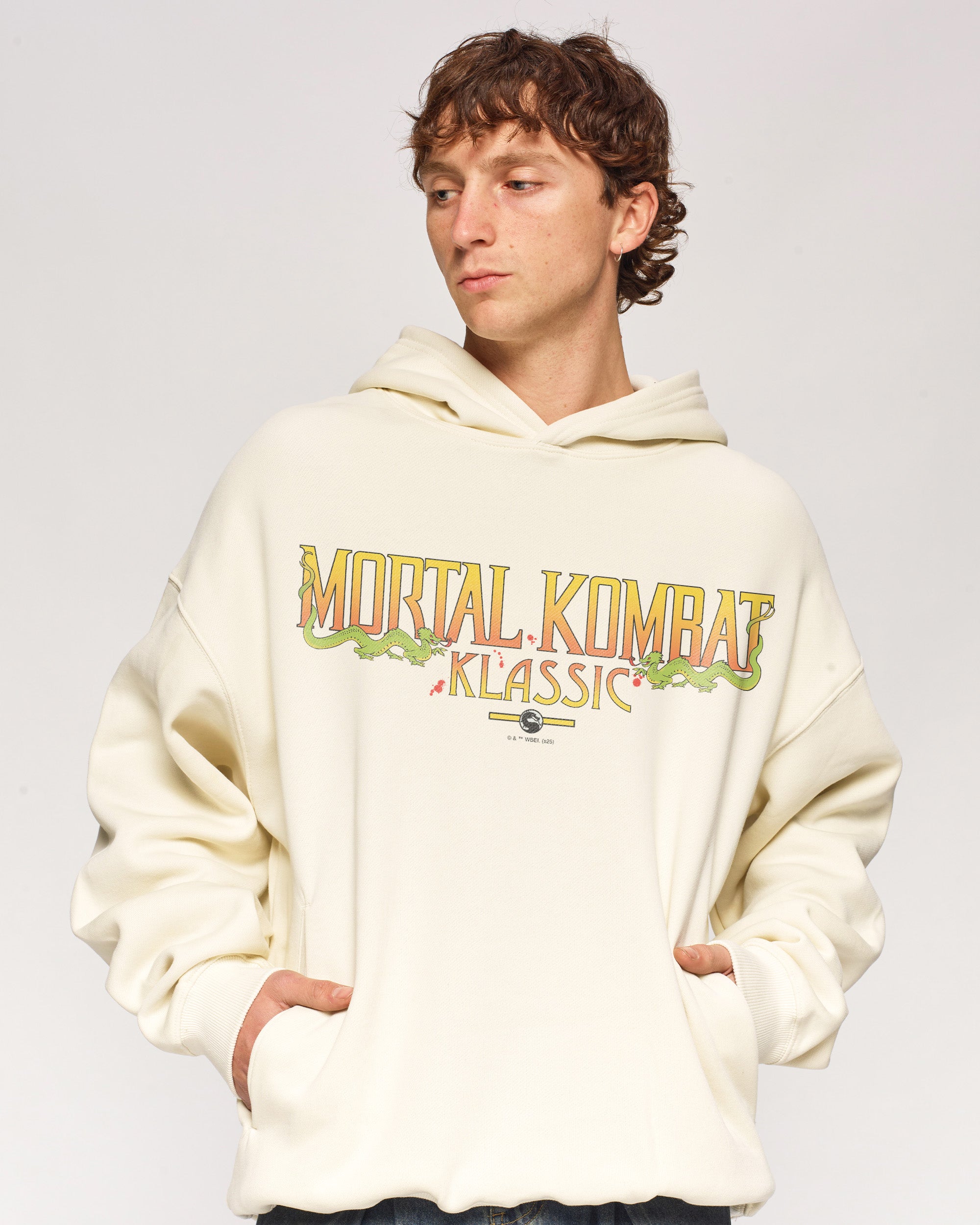 Mortal Kombat Klassic Logo Hoodie Threadheads Australia Online