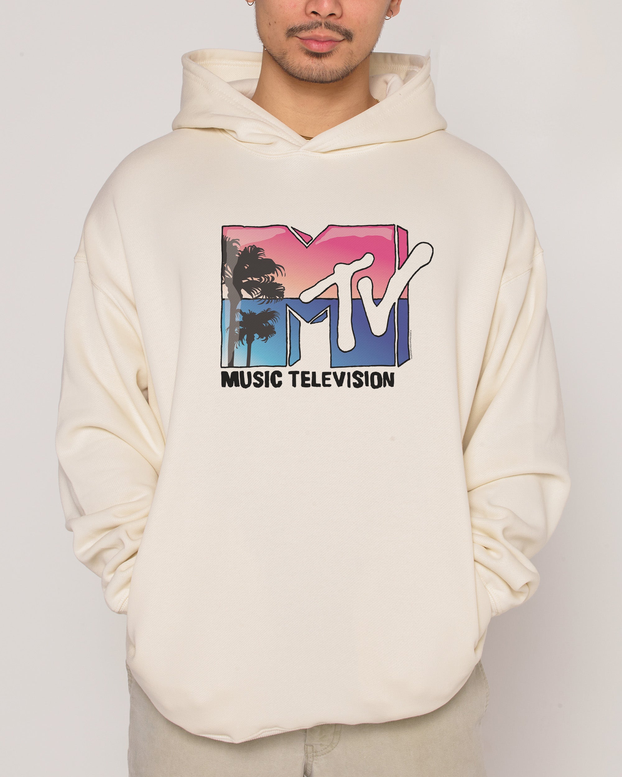 Palm Springs MTV Logo Hoodie | Official MTV collab