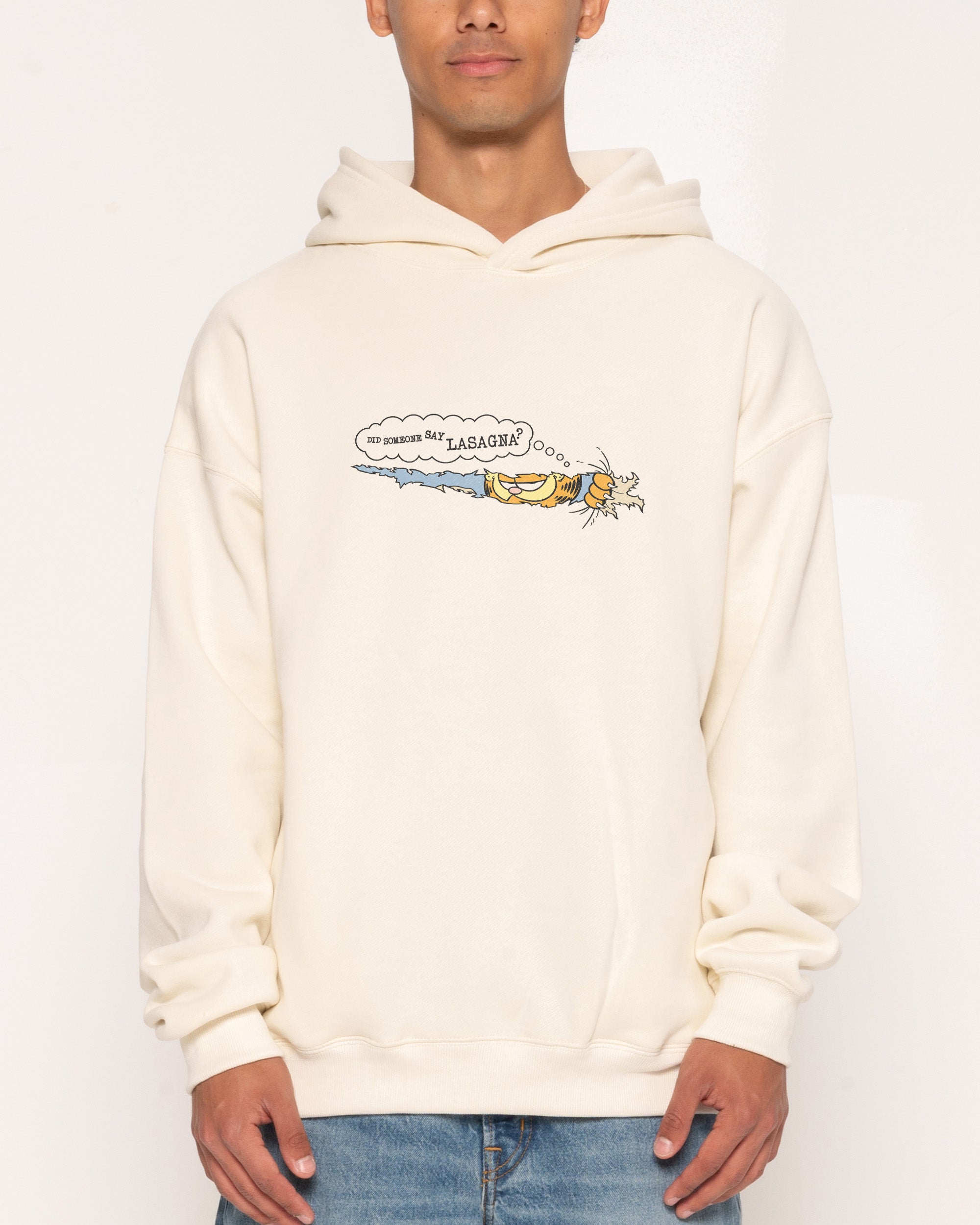 Peek a Boo Natural Hoodie