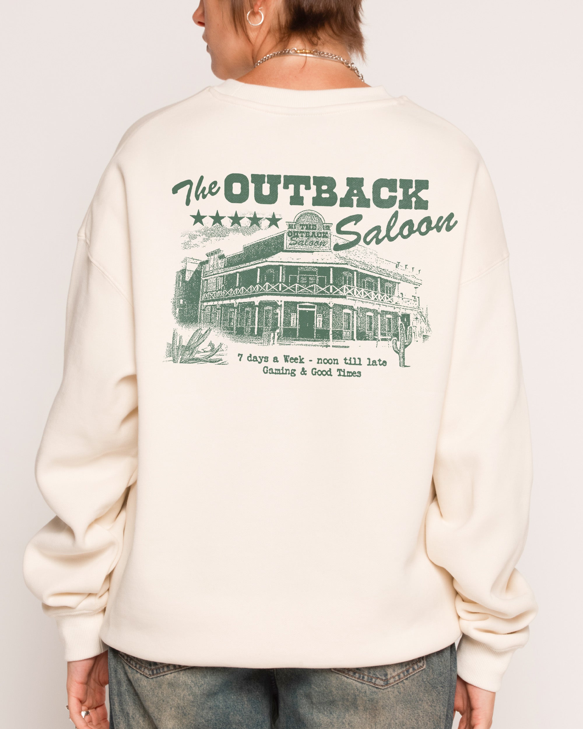 Outback Saloon Hoodie Australia Threadheads Online
