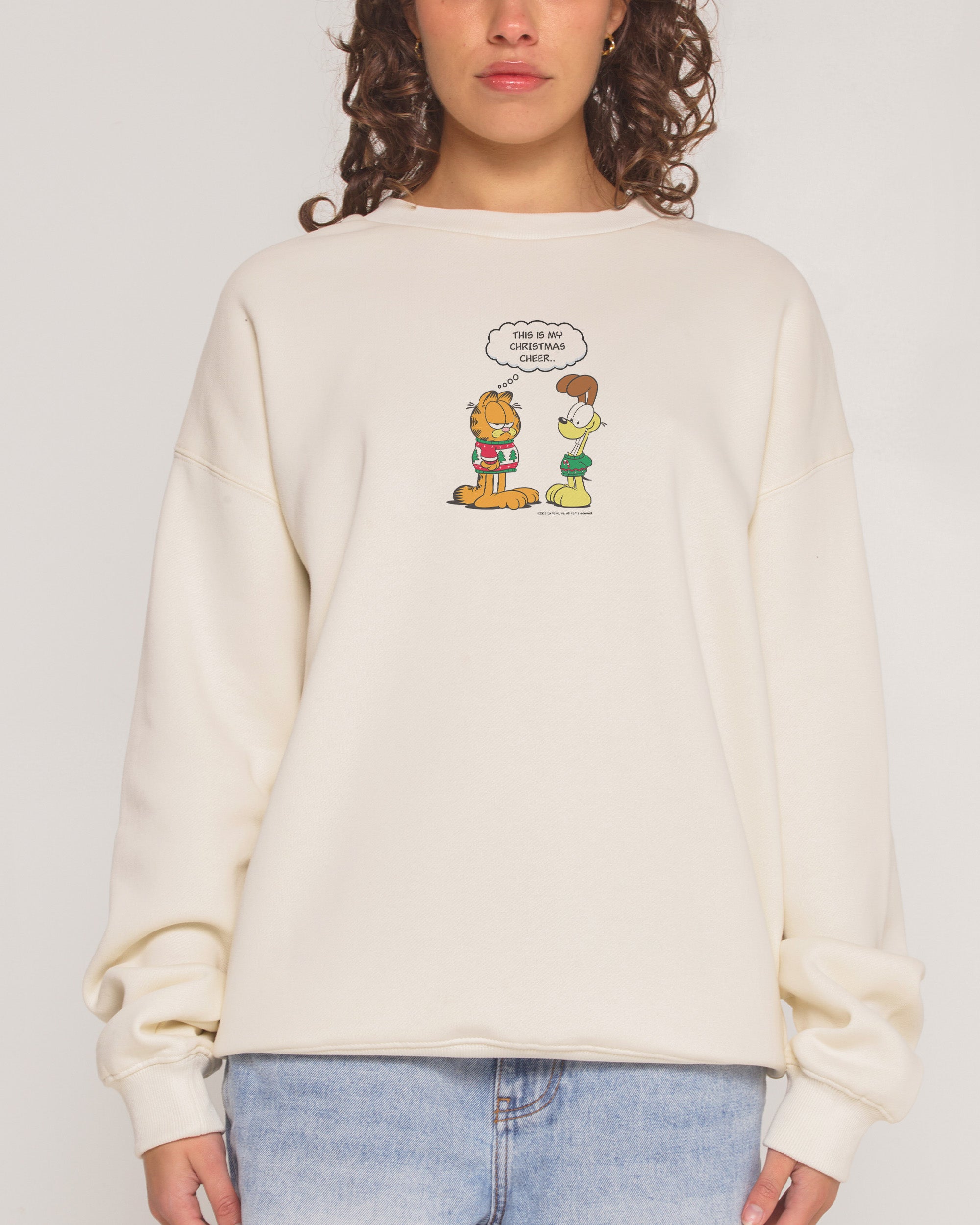 Xmas Cheer Natural Sweatshirt