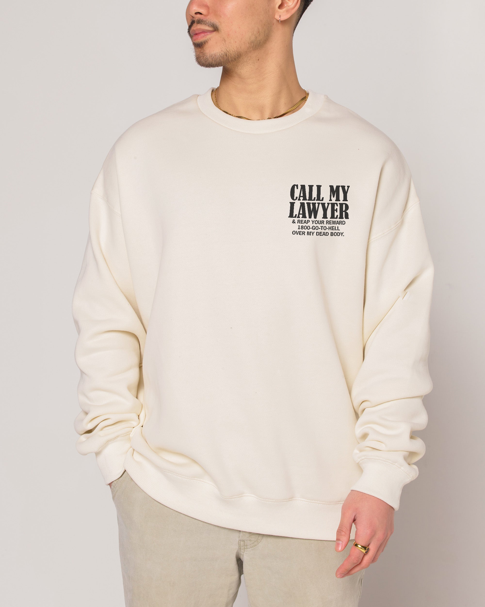 Call my Lawyer Reaper Edition Sweatshirt Australia Threadheads Online