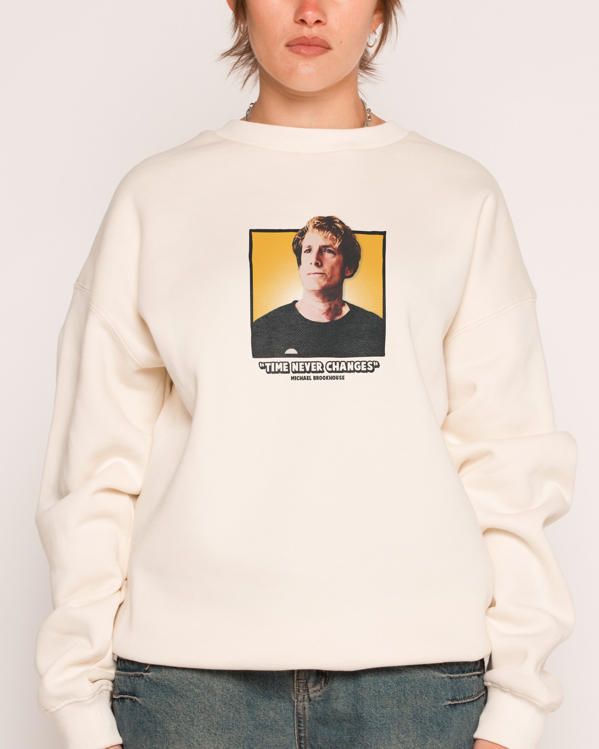 Time Never Changes Natural Sweatshirt